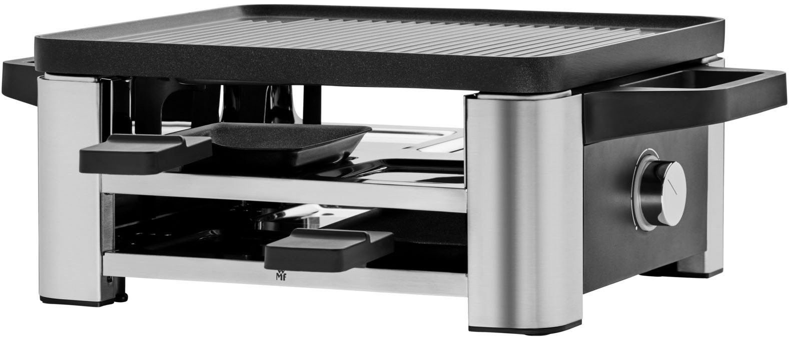 WMF Raclette »LONO«, 4 St. Raclettepfännchen, 870 W, LED-Beleuchtung, Aufbe günstig online kaufen