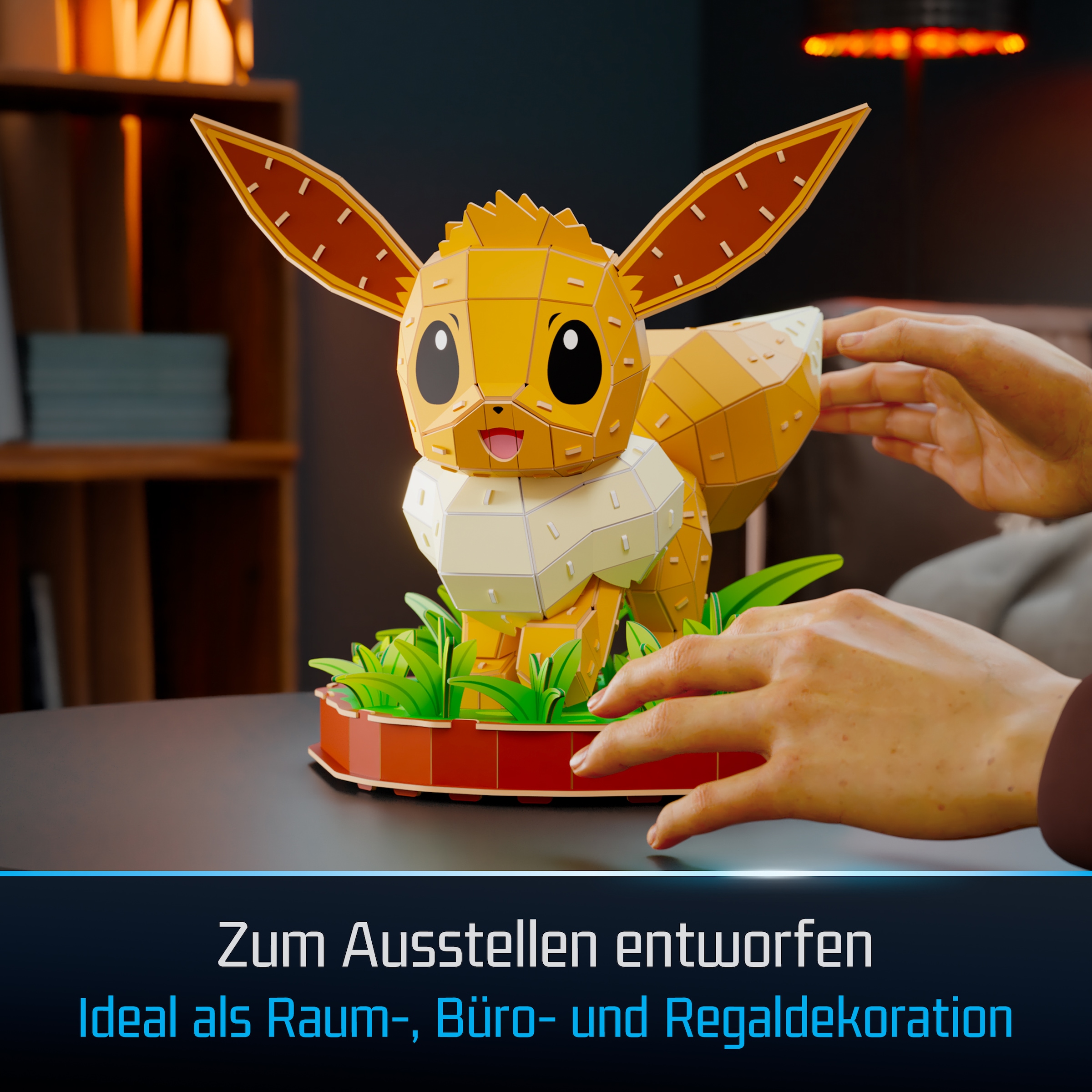 Spin Master Puzzle »4D Build Pokemon Evoli«