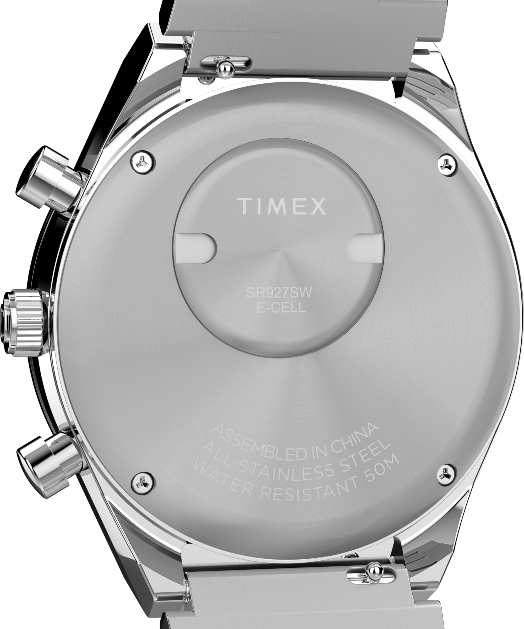 Timex Chronograph »DIVER INSPIRED«, Quarzuhr, Armbanduhr, Damenuhr, Edelstahlarmband,Stoppfunktion,Datum