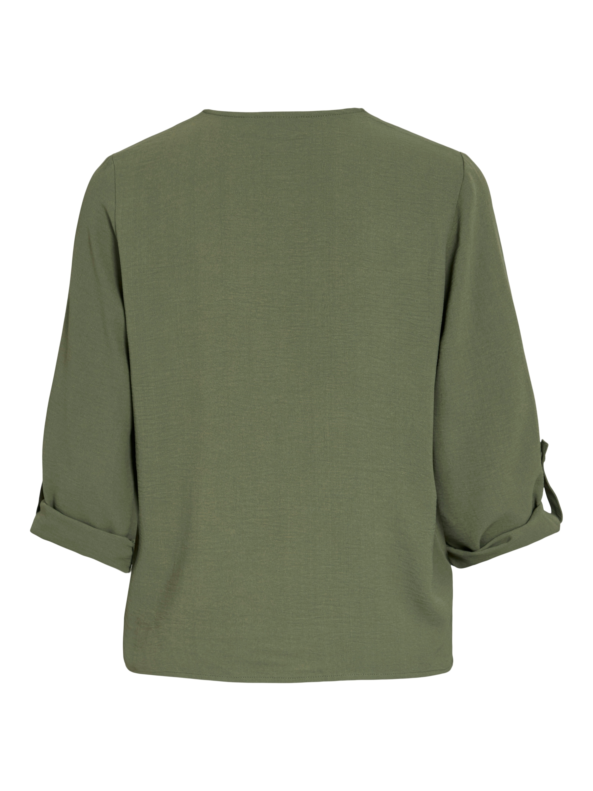 Vila Blusenshirt »VIJOSA 3/4 V-NECK TOP - NOOS«