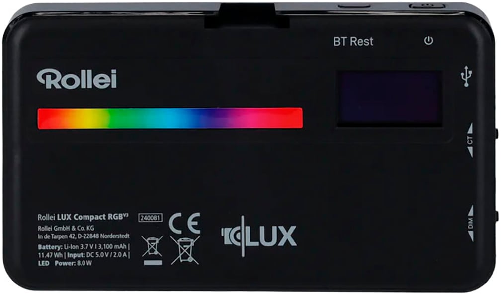 Rollei Blitzgerät »LUX Compact RGB«