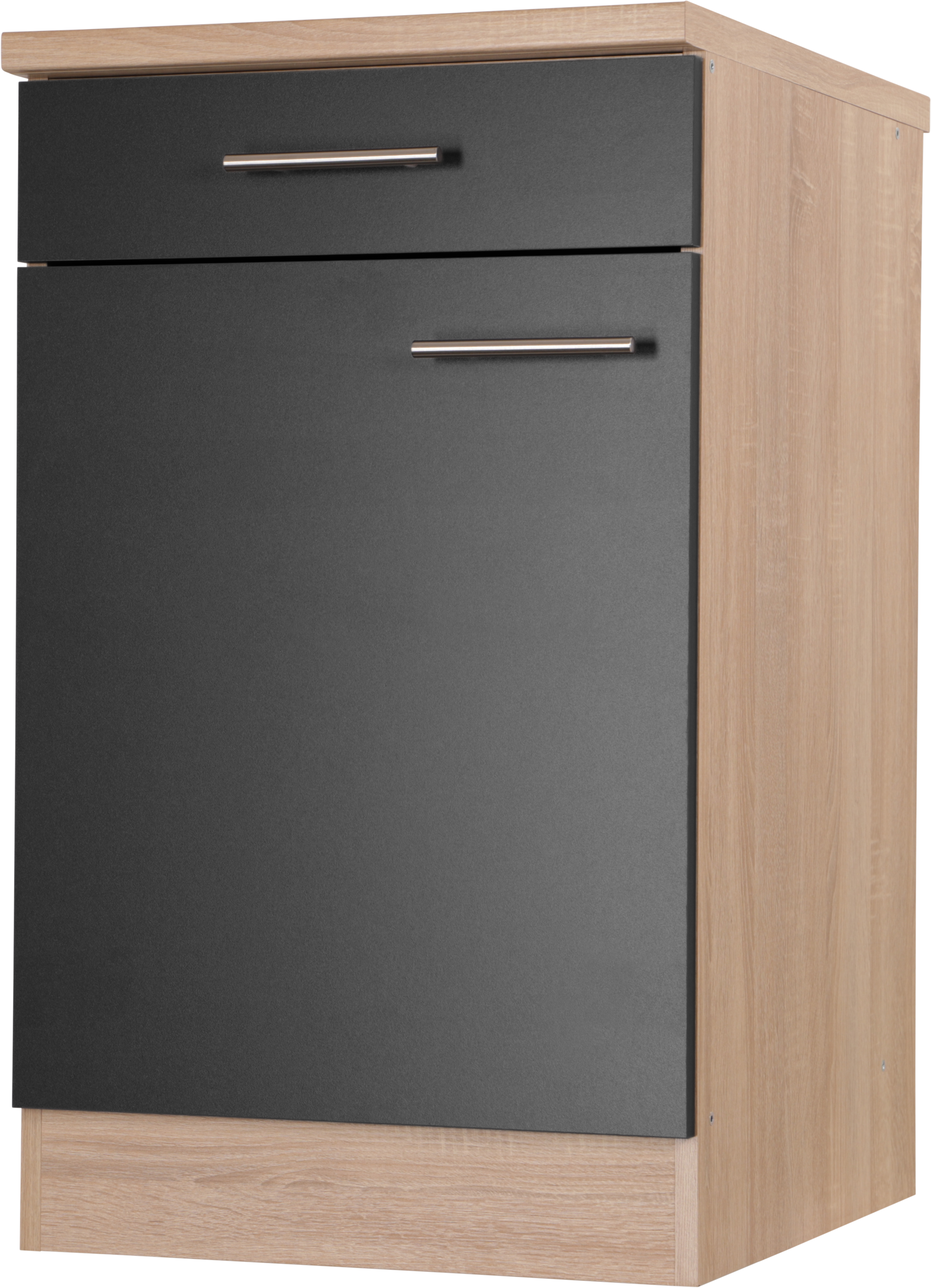 RESPEKTA Unterschrank »Merle« Breite 50 cm, Soft-Close, Griffe aus Metall, 85 cm Arbeitshöhe