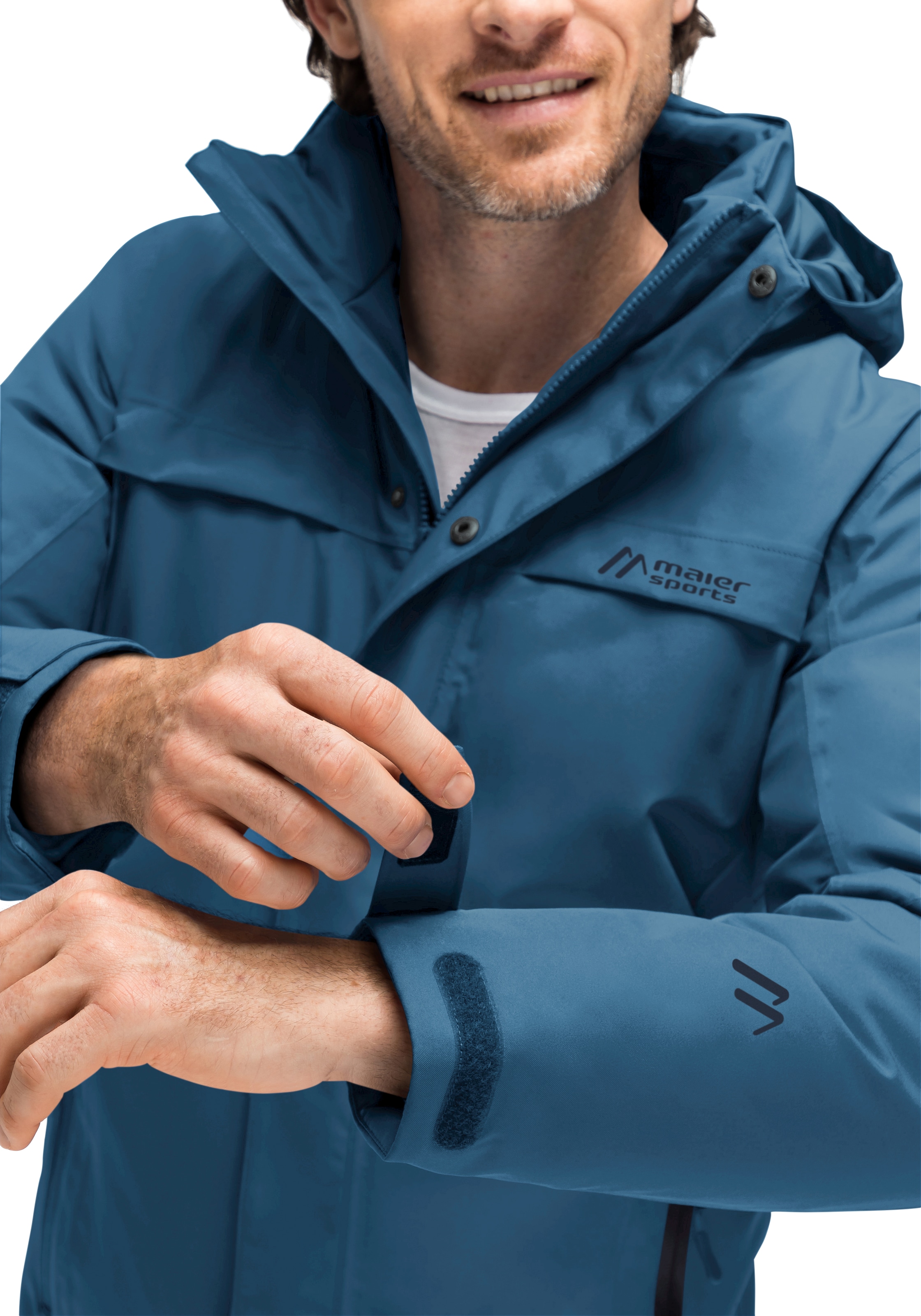 Maier Sports Funktionsjacke »Peyor M«, Herren Jacke, warm wattierte Winterjacke, wind/wasserdicht, Regular Fit