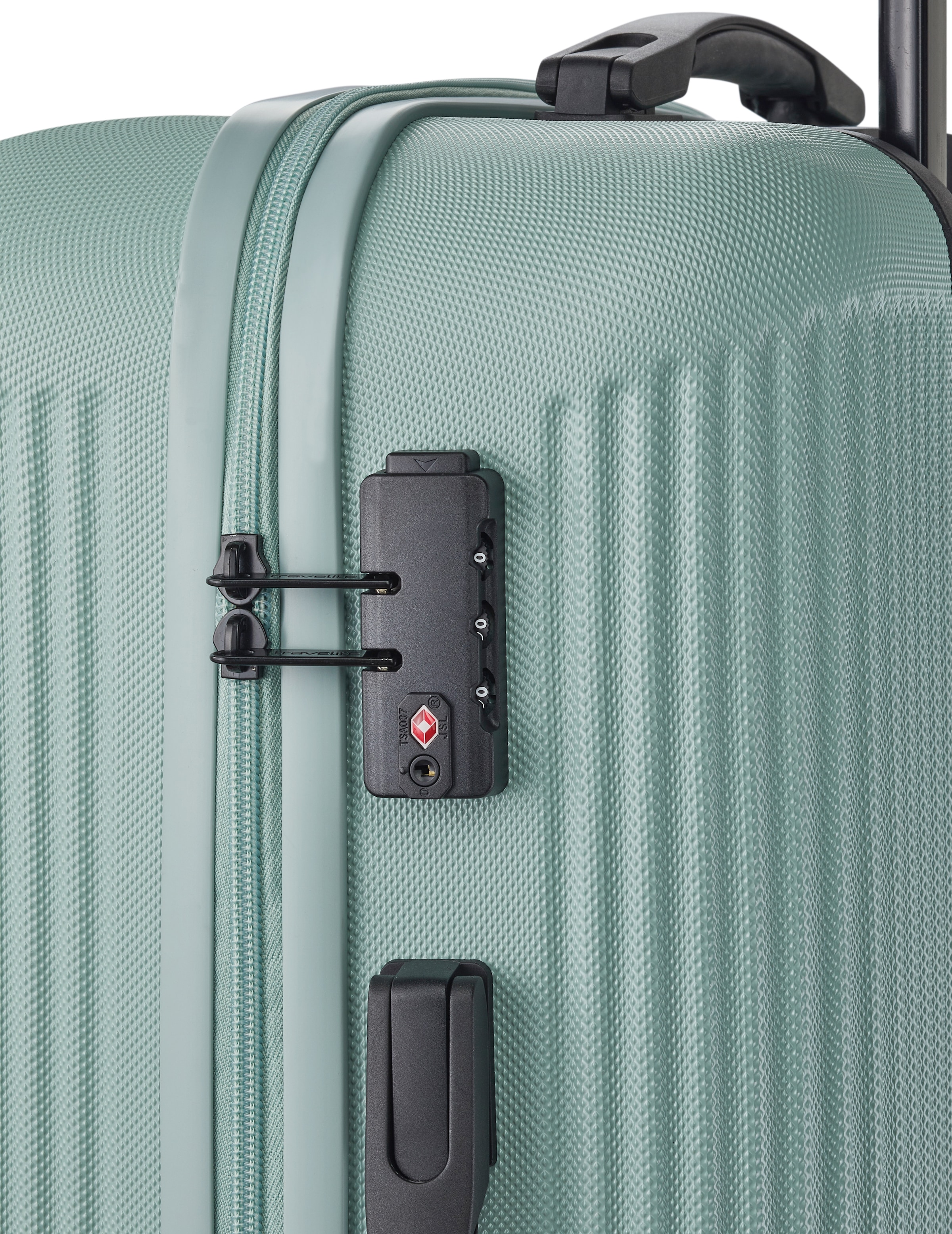 travelite Hartschalen-Trolley »BALI, in verschiedenen Größen und Farben«, 4 Rollen, Hartschallenkoffer Reisegepäck Reisekoffer TSA Schloss
