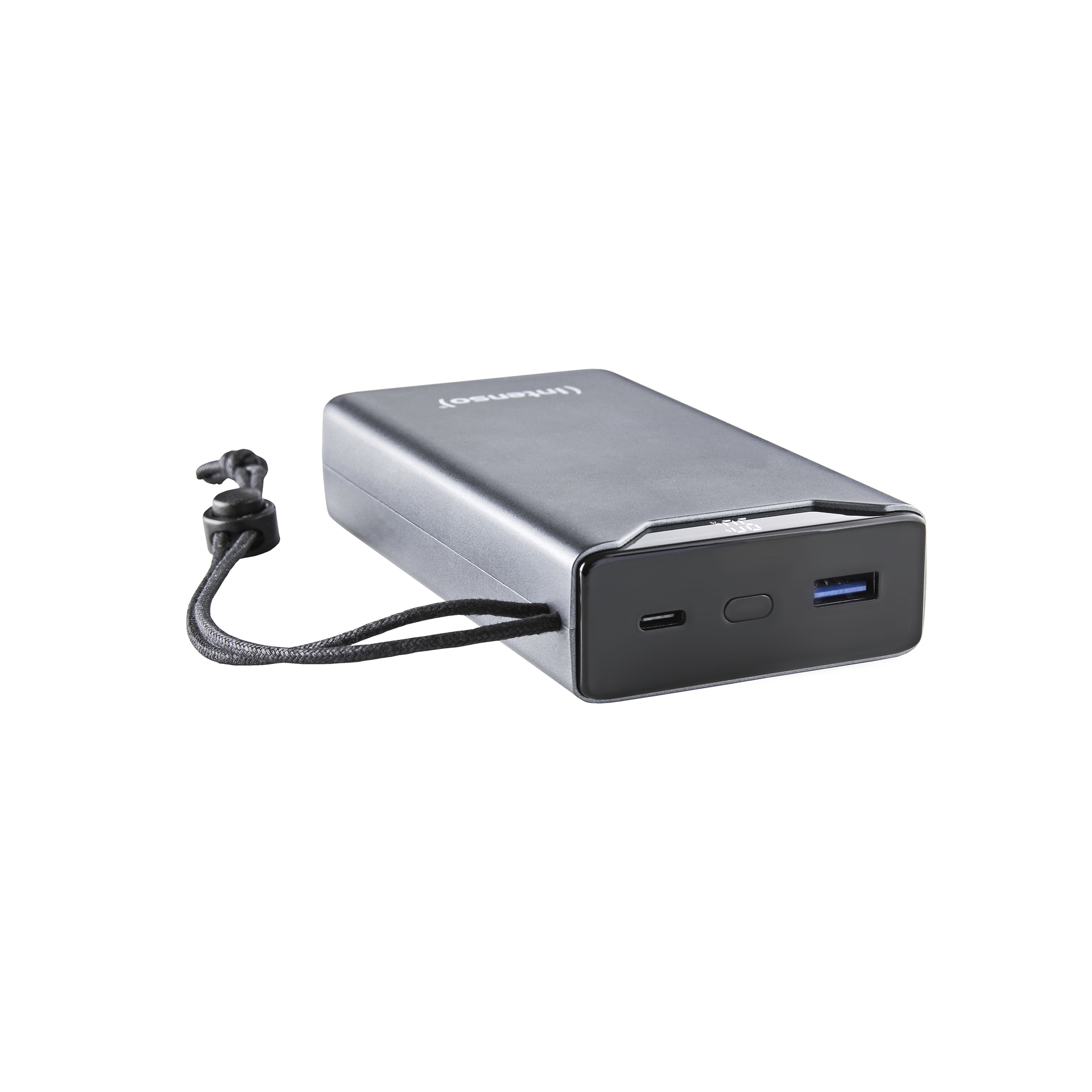 Intenso Powerbank »F20000 20.000 mAh 20 W«, Intenso Power Bank F20000 green, Power Delivery und Qualcomm Quick Charge 3.0, mit USB-C zu USB-C Kabel