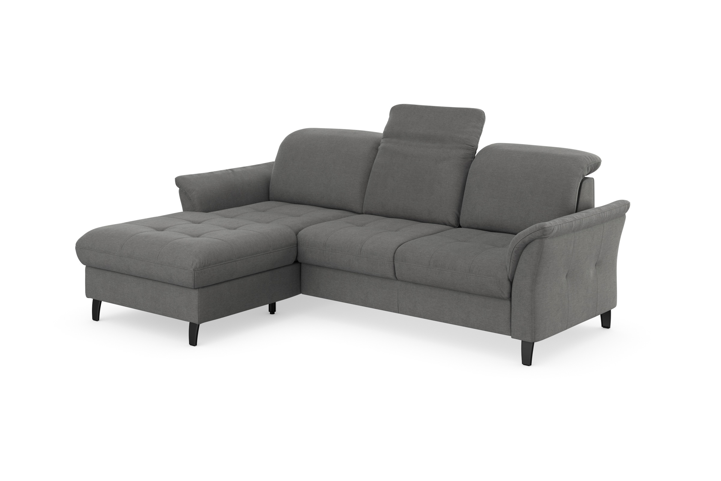sit&more Ecksofa »Maggiore L-Form«, wahlweise mit Kopfteilverstellung, Bettfunktion und Bettkasten