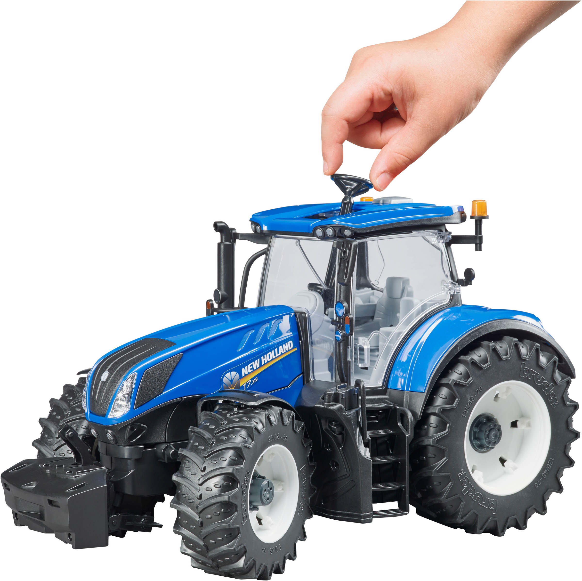 Bruder® Spielzeug-Traktor »New Holland T7.315 34 cm (03120)«, Made in Europe