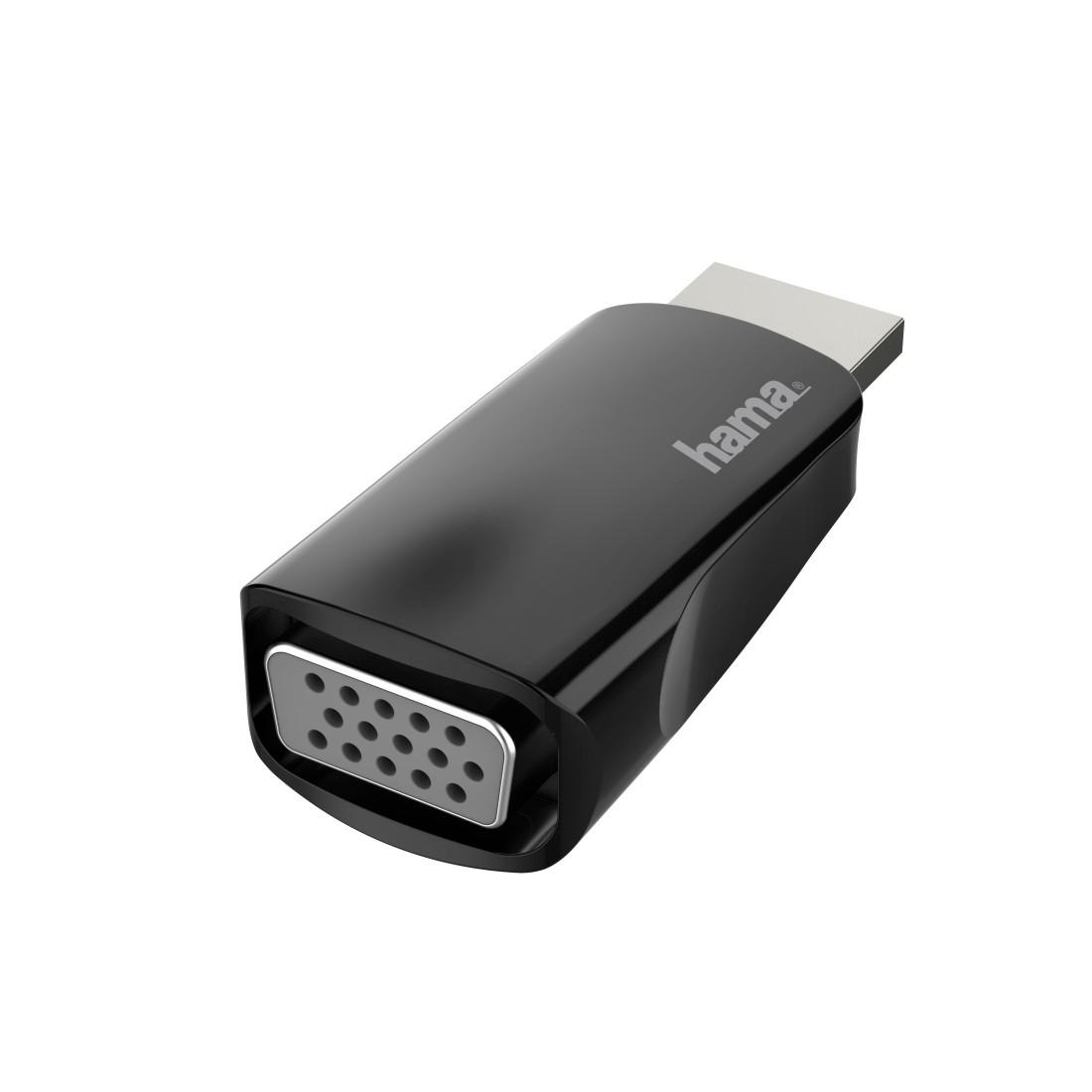 Hama Video-Adapter »Video-Adapter,HDMI™-Stecker-VGA-Buchse,Full-HD 1080p HDMI™-VGA Adapter«, HDMI zu VGA