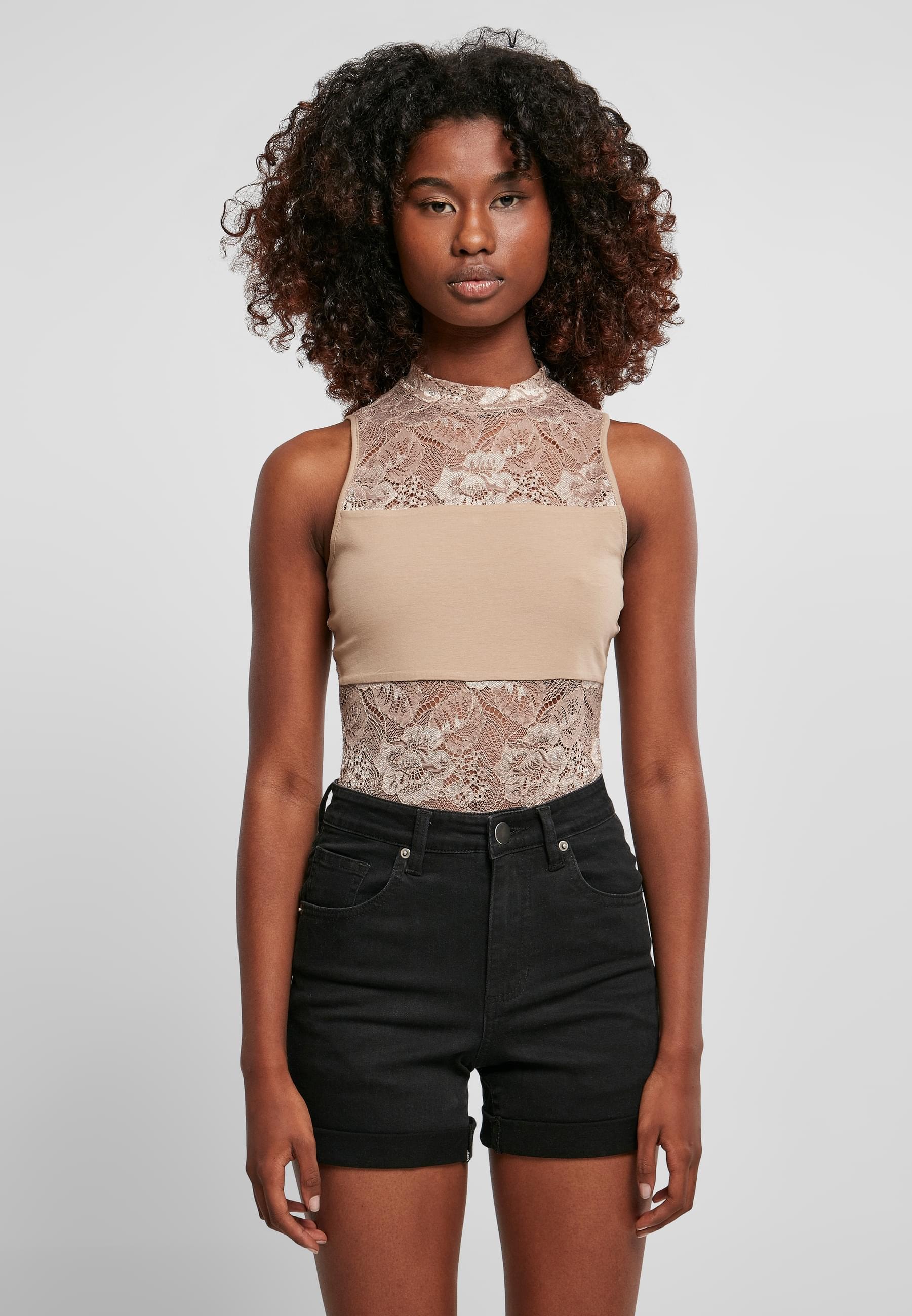 URBAN CLASSICS Body »Urban Classics Damen Ladies Laces Body«