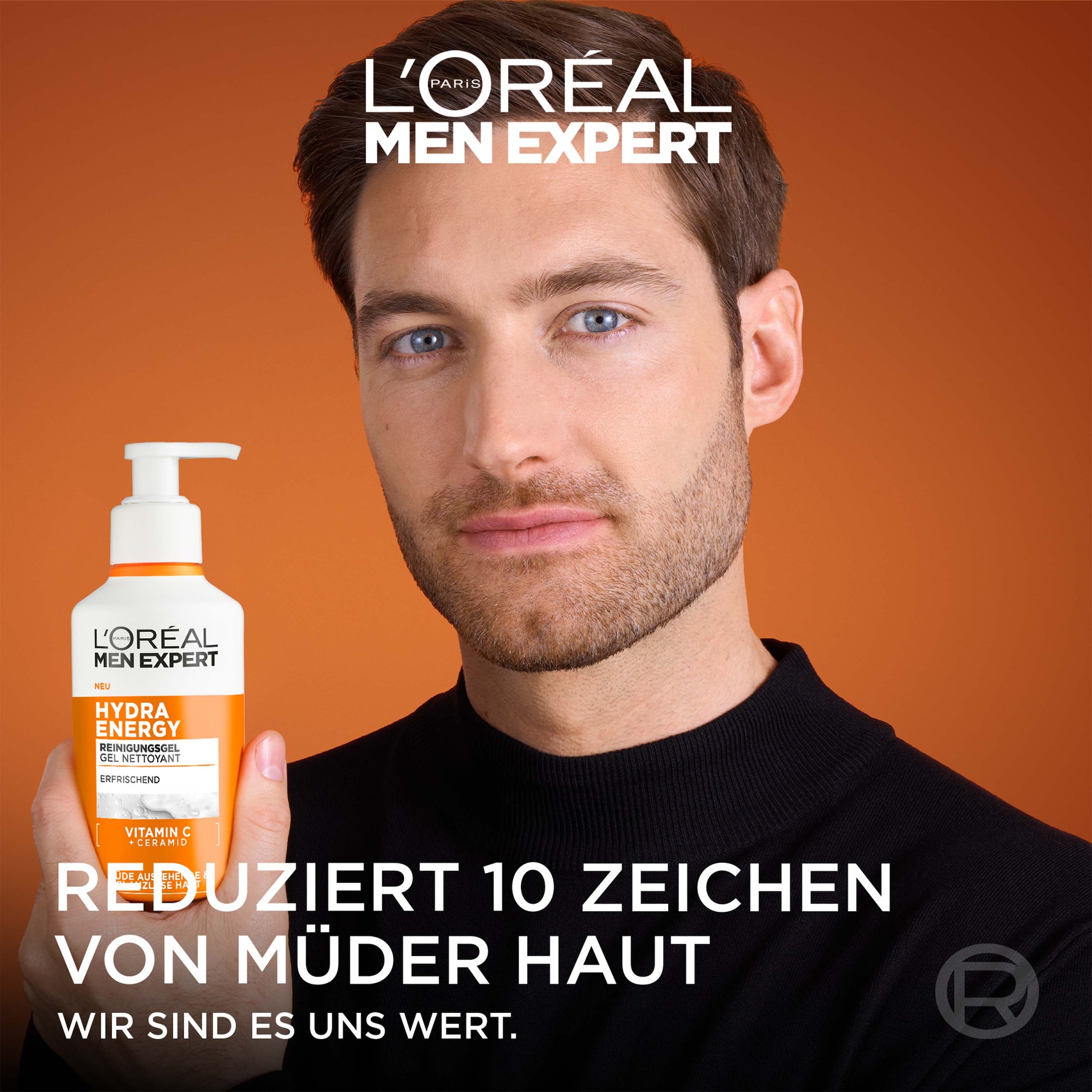 L'ORÉAL PARIS MEN EXPERT Gesichtsreinigungsgel »L'Oréal Men Expert Hydra Energy Reinigungsgel Erfrischend«