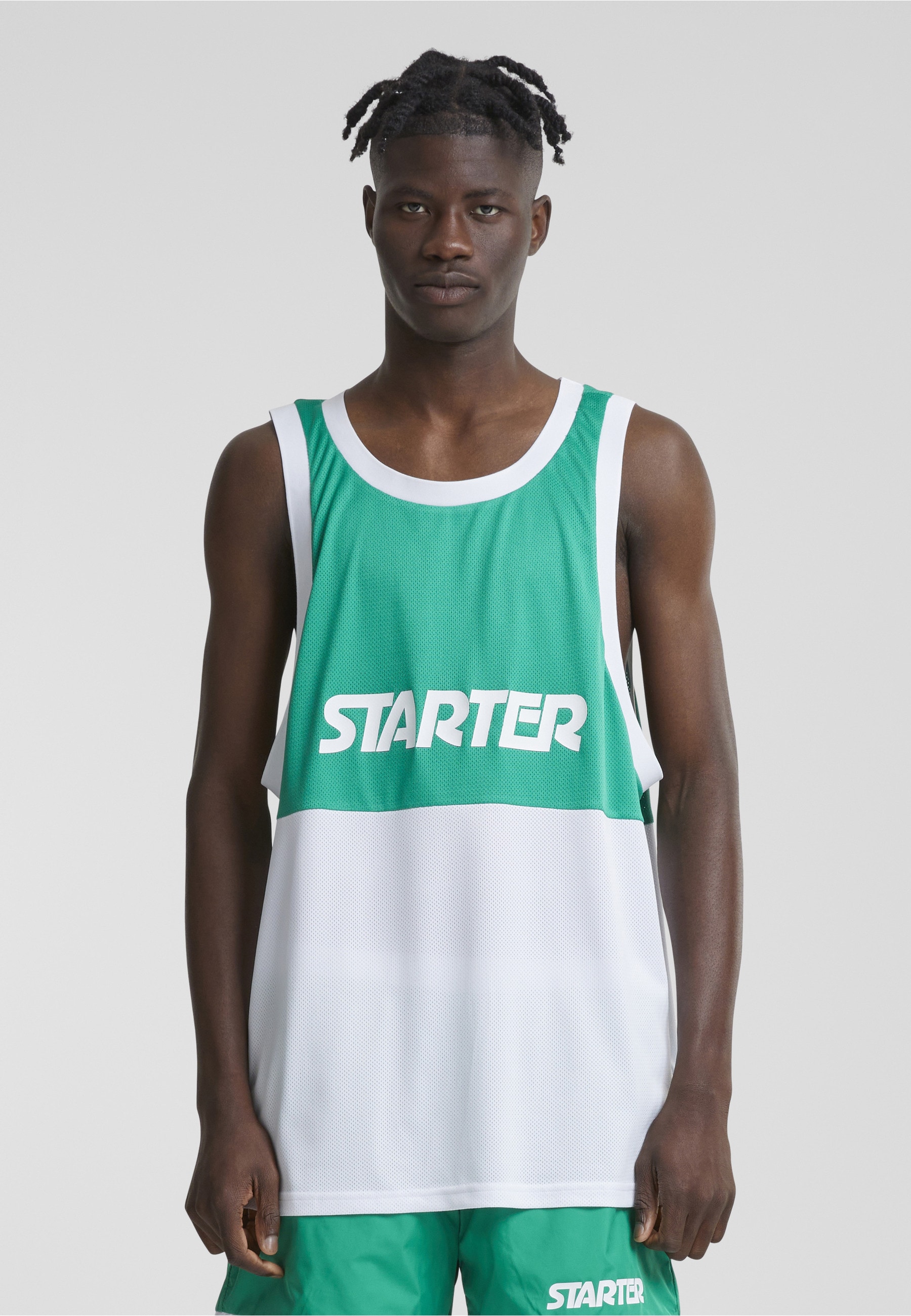 Starter Black Label Tanktop »Starter Black Label Herren Starter Split Mesh Tank Top« 1 Stk.