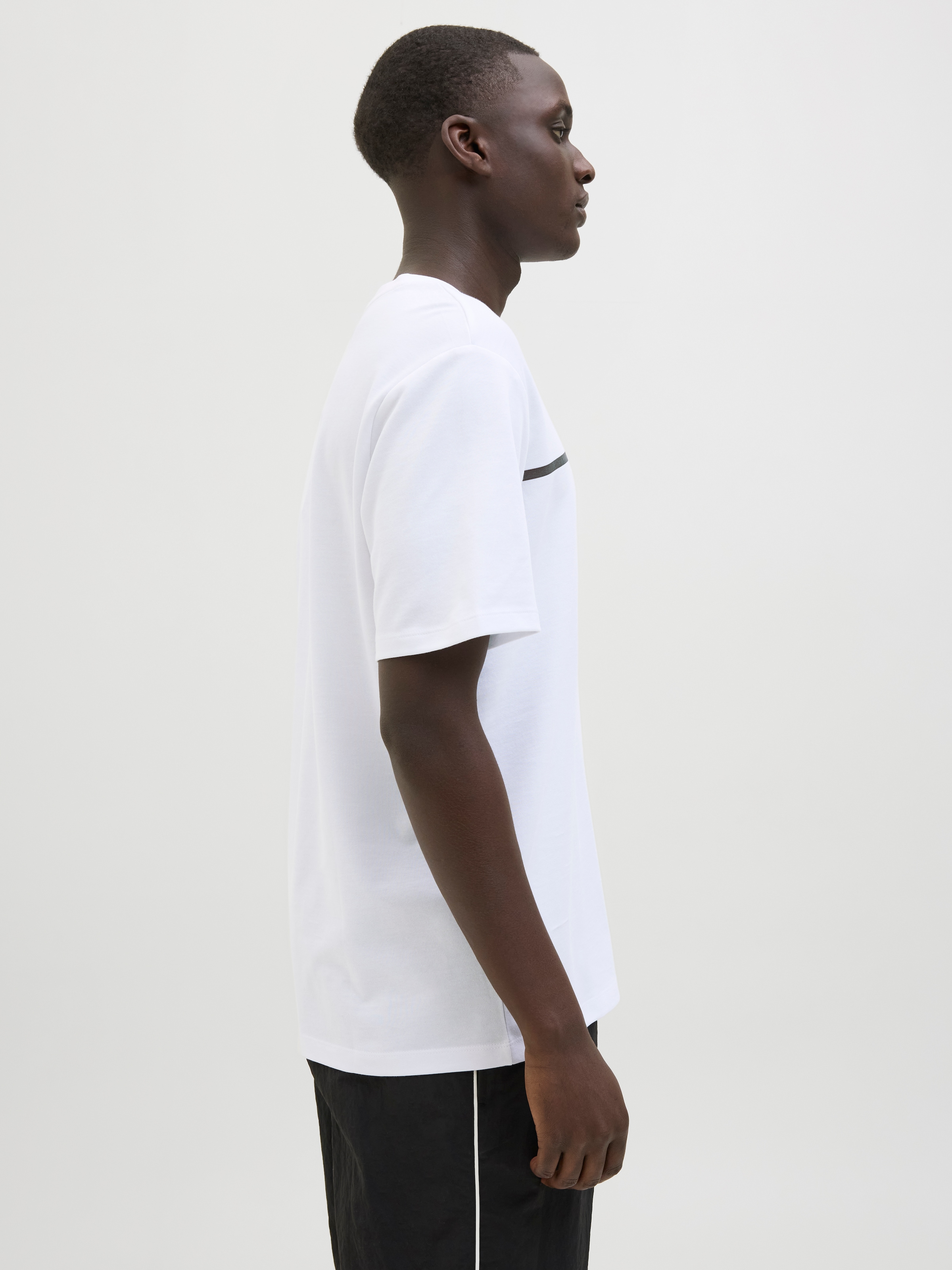 Jack & Jones T-Shirt »JCOFUSION FULL BRANDING TEE SS CREW NOOS«