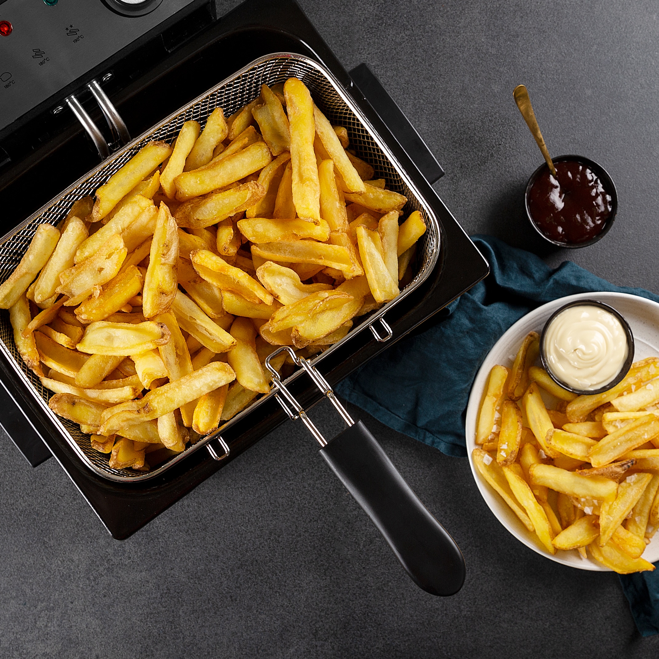 PRINCESS Fritteuse »185000 Superior-Fritteuse«, 3270 W, Fassungsvermögen 5 l