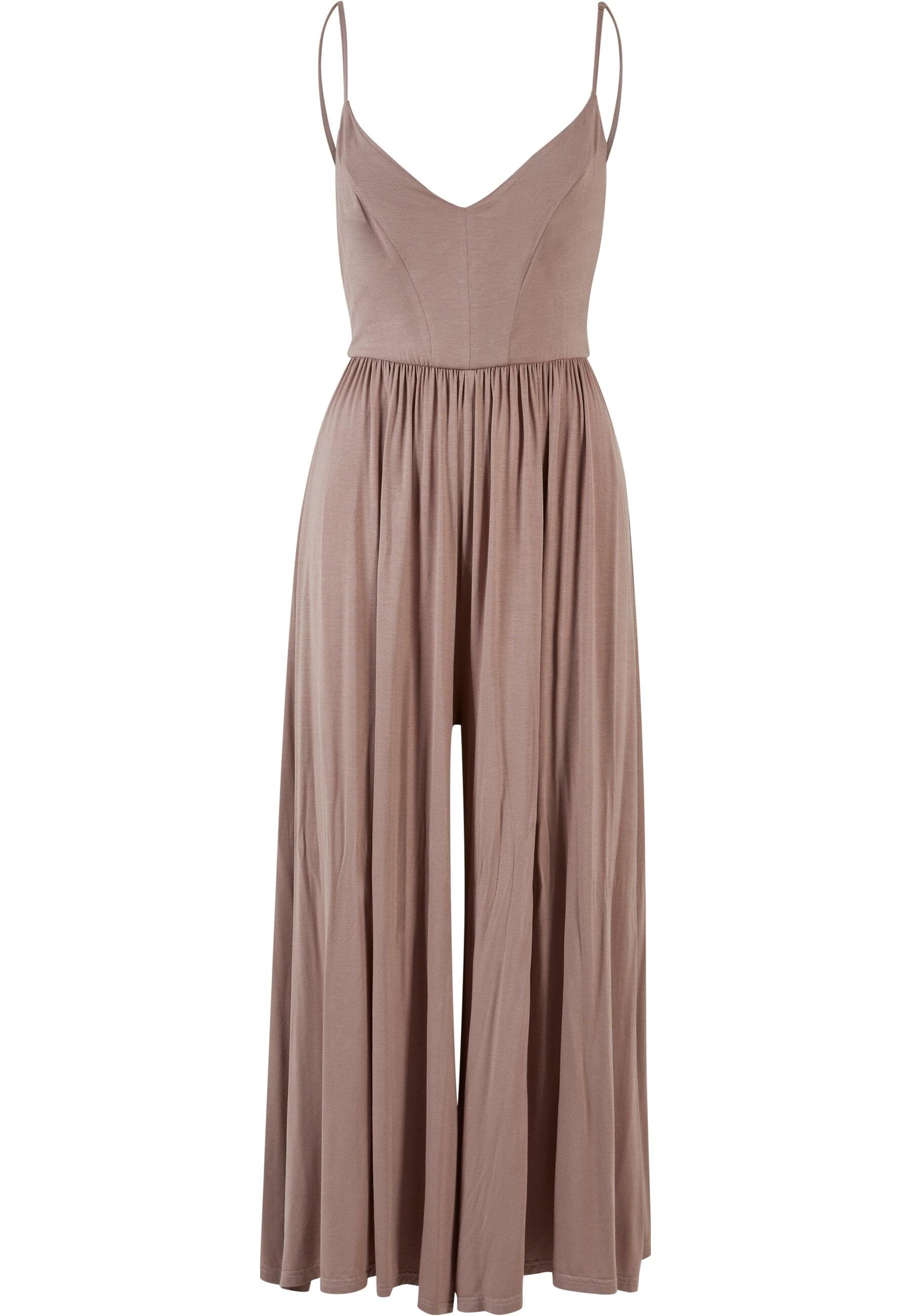 URBAN CLASSICS Jumpsuit »Urban Classics Damen Ladies Modal Spaghetti Jumpsuit« 1 Stk.
