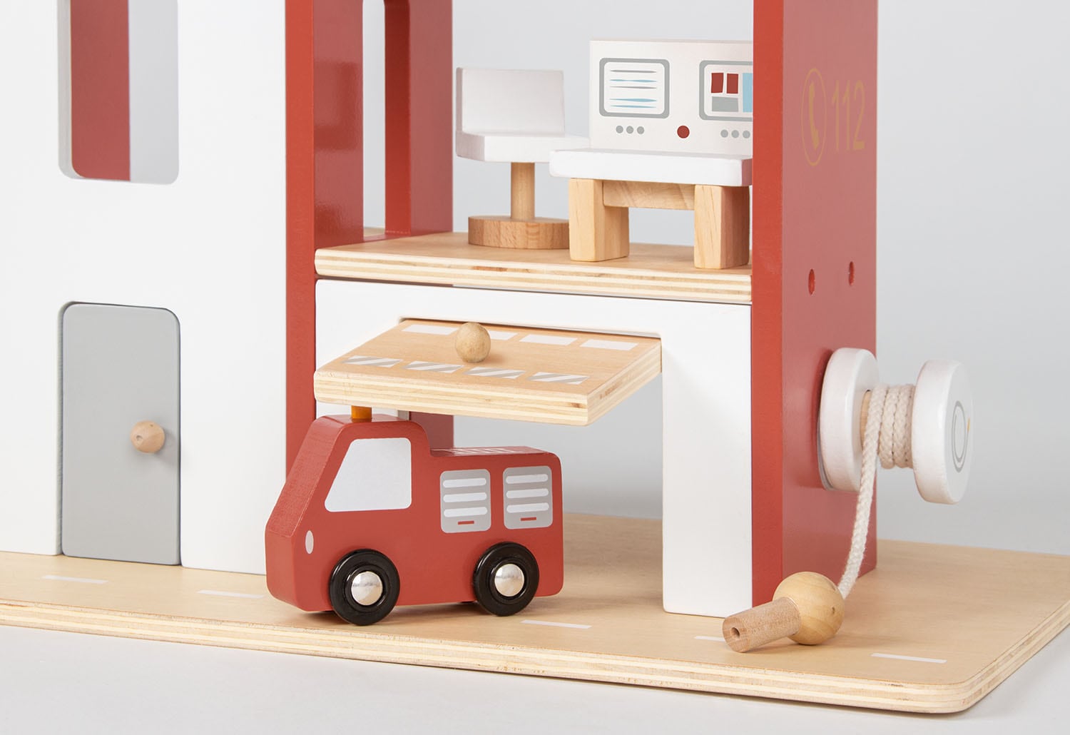 Pinolino® Spiel-Feuerwehrwache »Feuerwache Ben«, (12 tlg.), FSC®- schützt Wald - weltweit