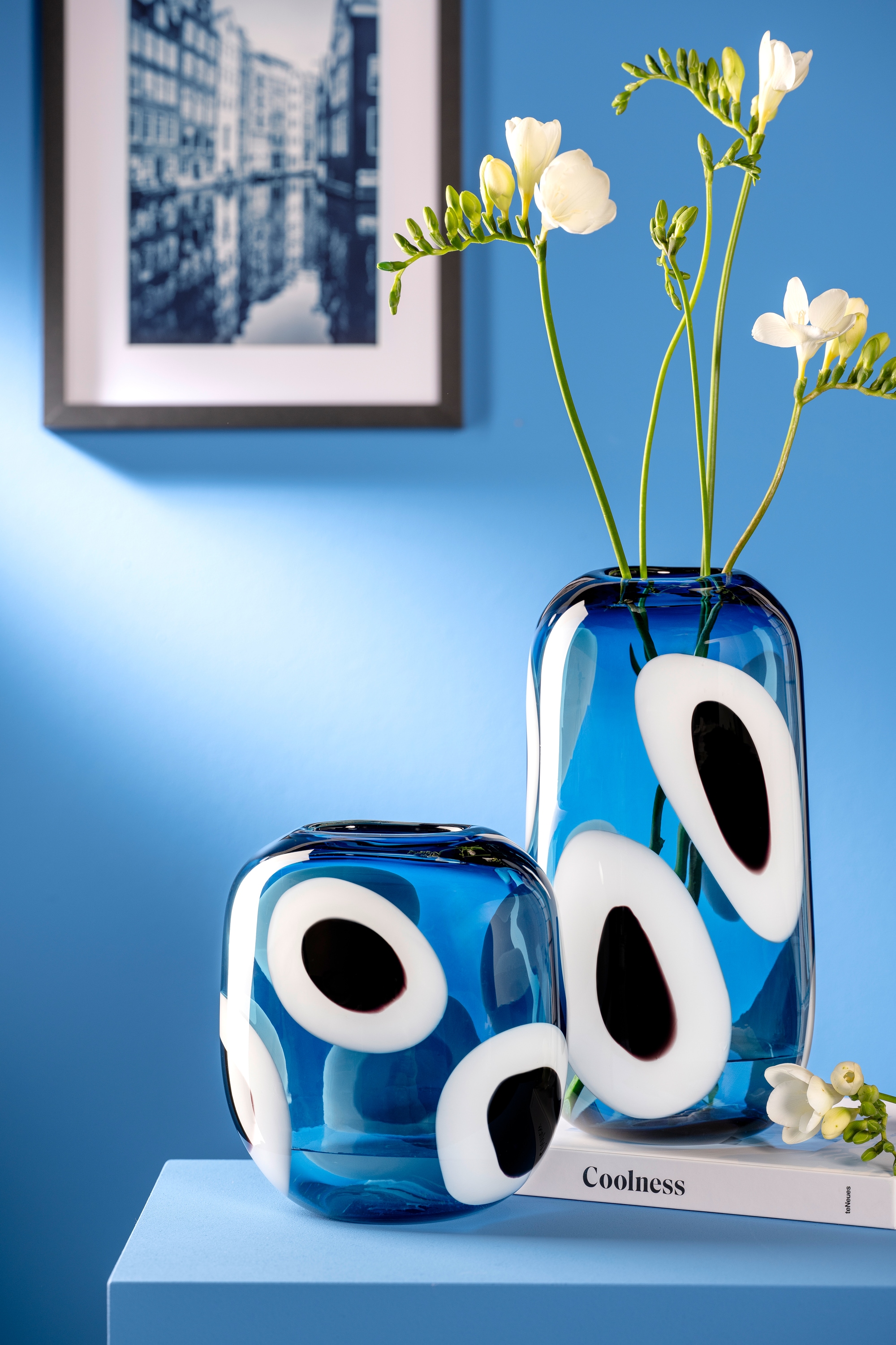 LEONARDO Dekovase »Vase OCCHI BLU«, (1 St.)