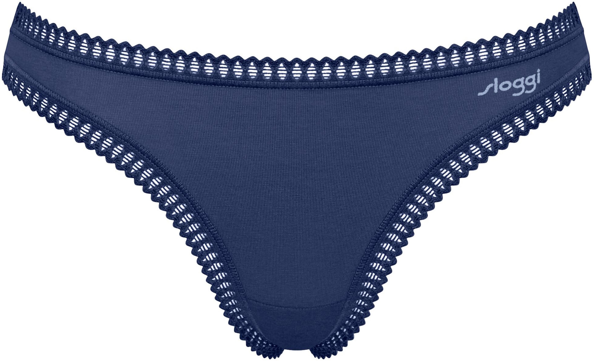 sloggi Slip »GO Crush String C3P«, (3er Pack), mit Spitzendetails