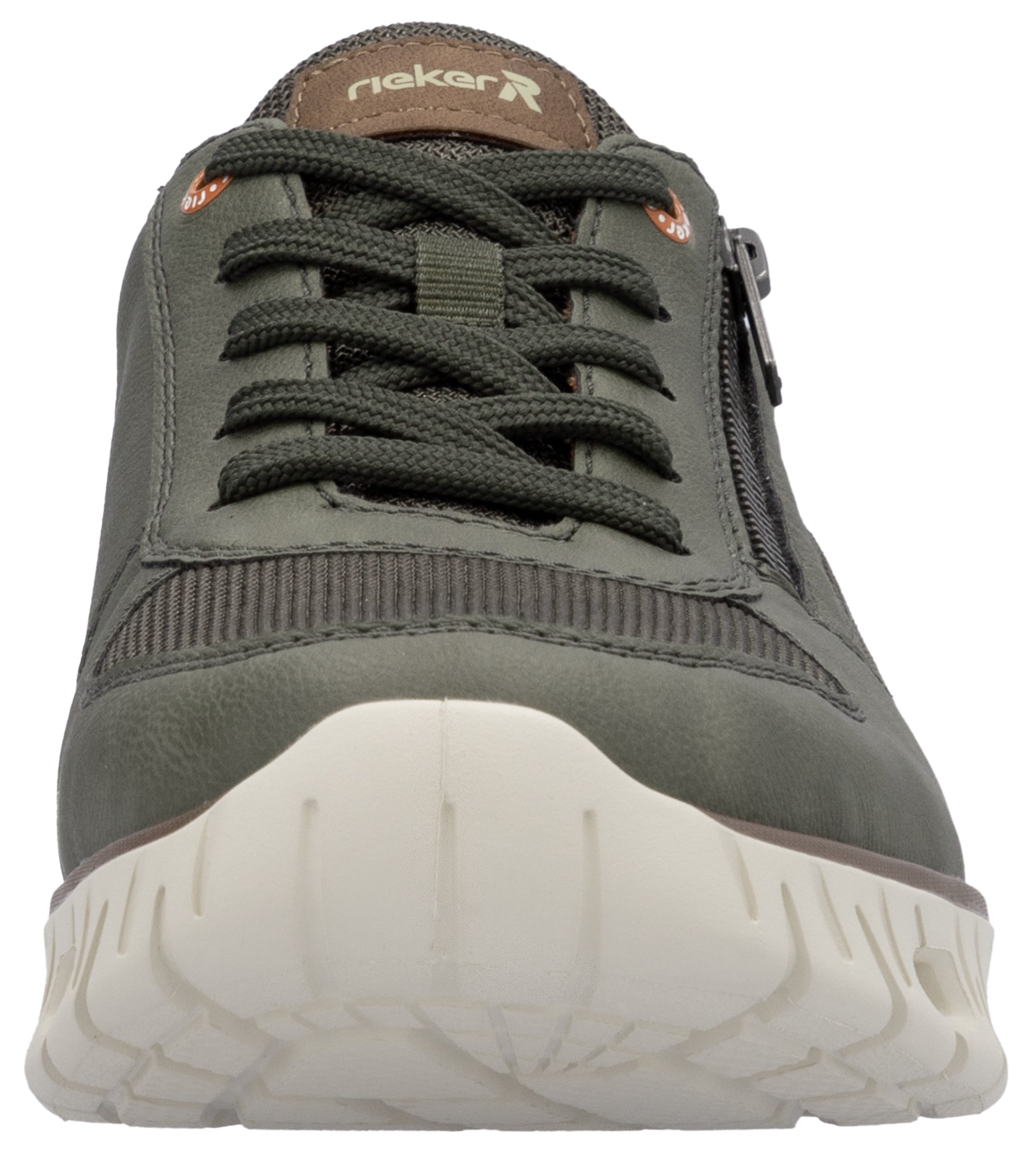 RIEKER Sport Sneaker  , Schnürschuh, Freizeitschuh, Halbschuh mit Reißverschluss