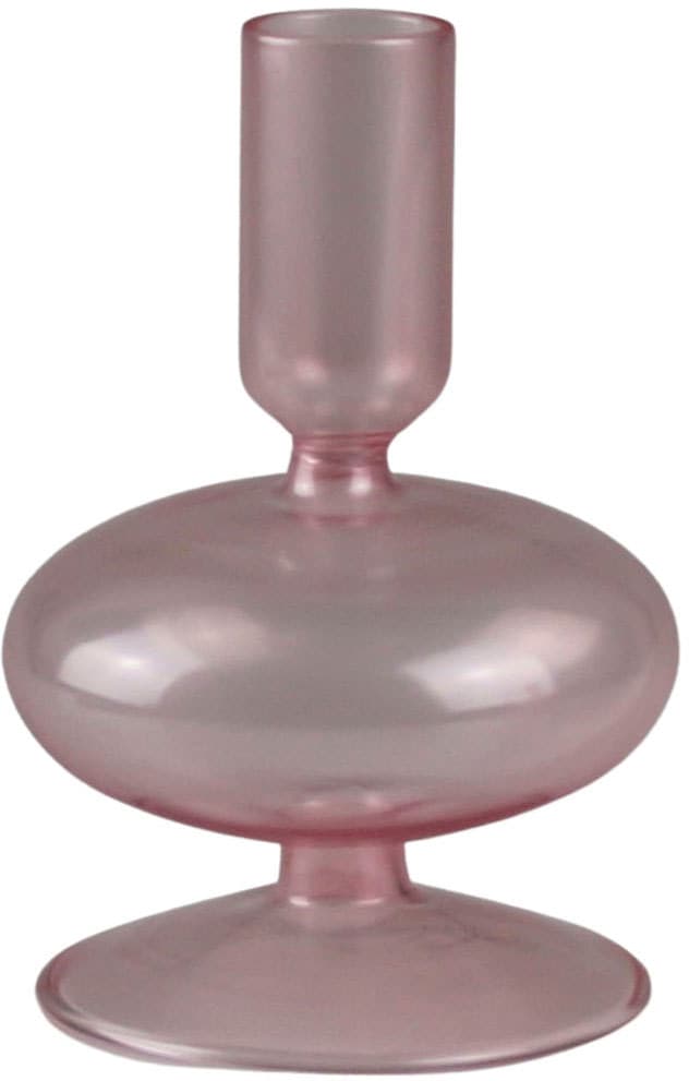 AM Design Kerzenständer »Kerzenhalter mit kunstvollen Ausbuchtungen«, (Set, 2  St.), Stabkerzenhalter aus Glas, Höhe ca. 13 cm, Dekoobjekt online kaufen