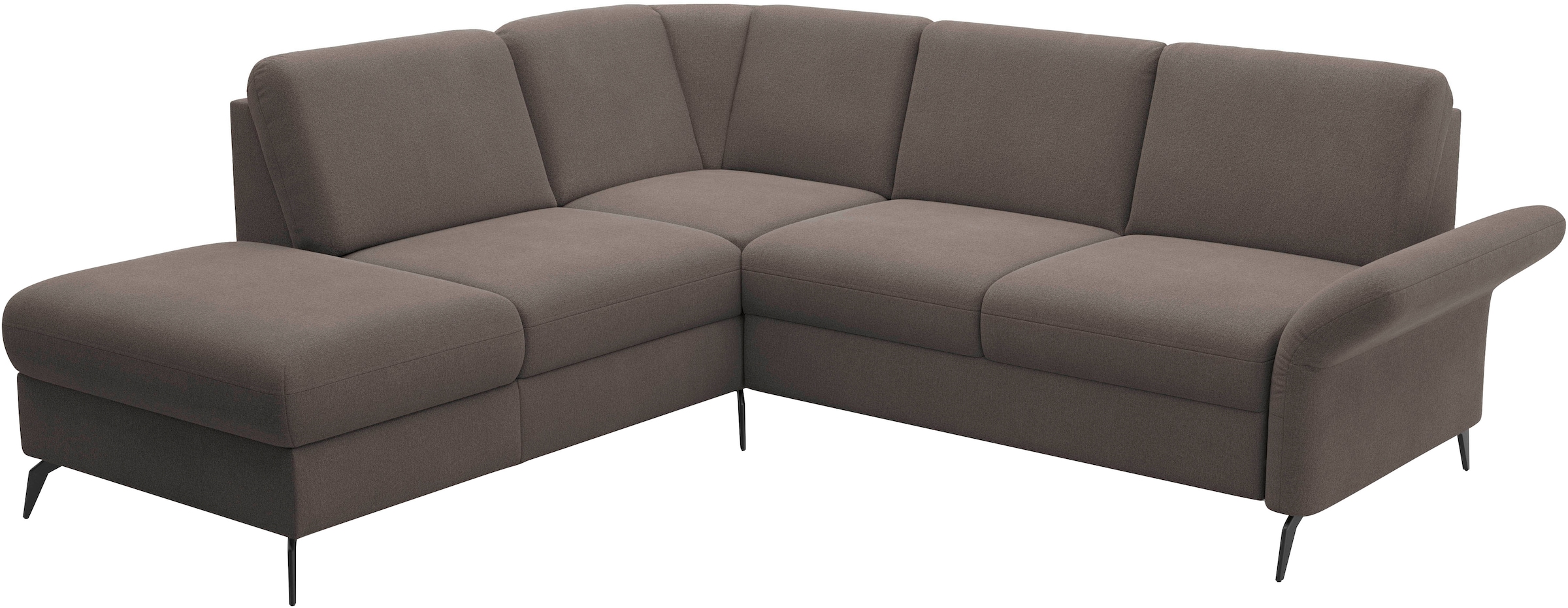 Home affaire Ecksofa »Rochelle«, optional: Armteilverstellung, klappbar, Bettkasen