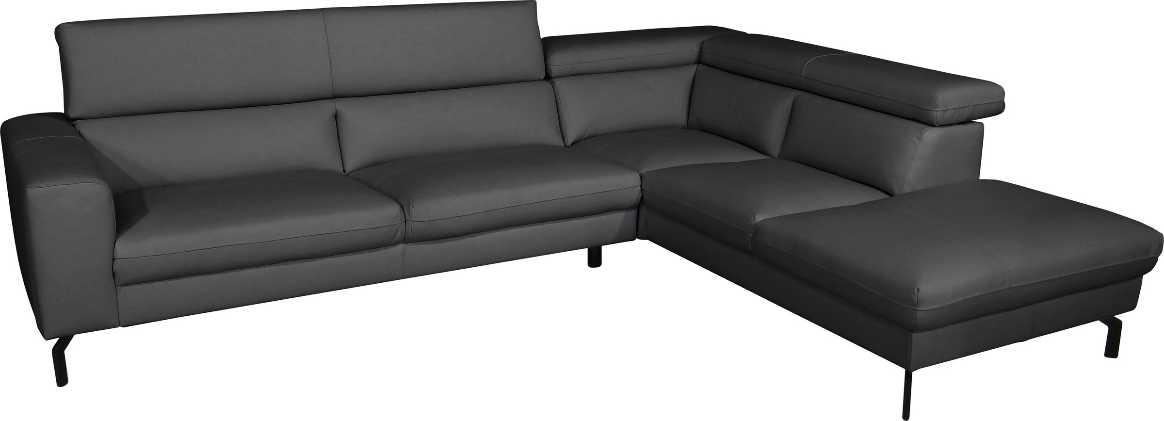 Places of Style Ecksofa »Olanta, modern und bequem, Breite 305cm, Fuß 16cm günstig online kaufen