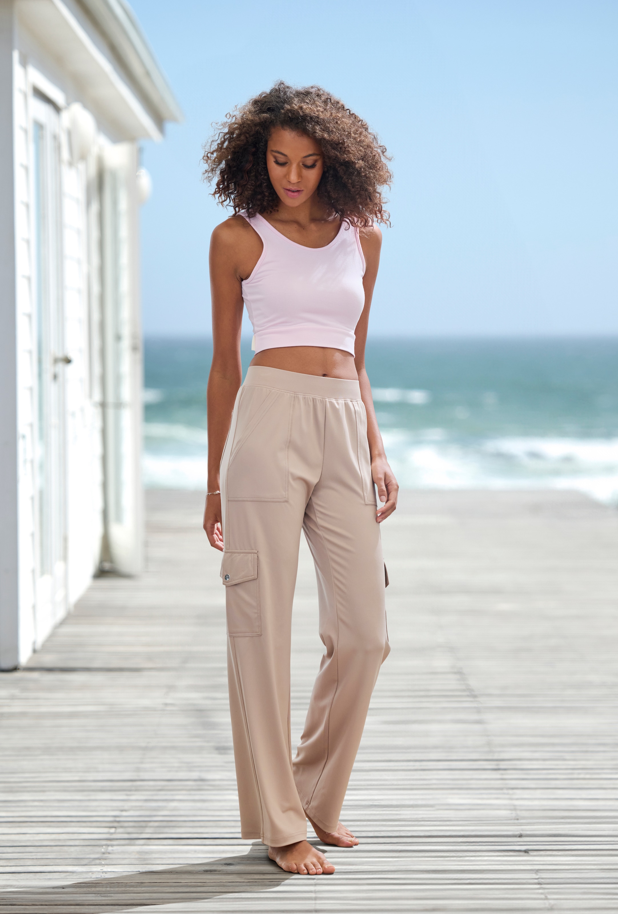 H.I.S Cargohose, mit 6 praktischen Taschen, Loungewear