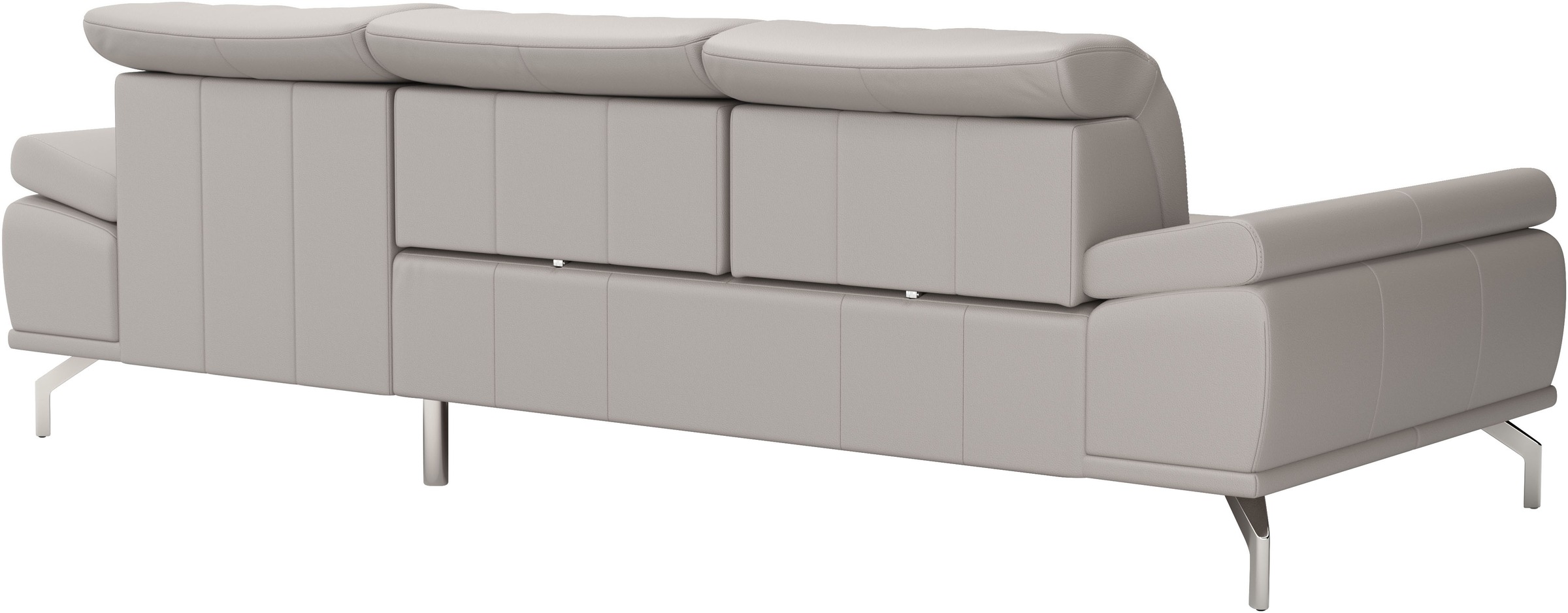 Places of Style Ecksofa »Caluna«, Inkl.Sitztiefenverstellung, wahlweise mit Kopf- und Armteilverstellung
