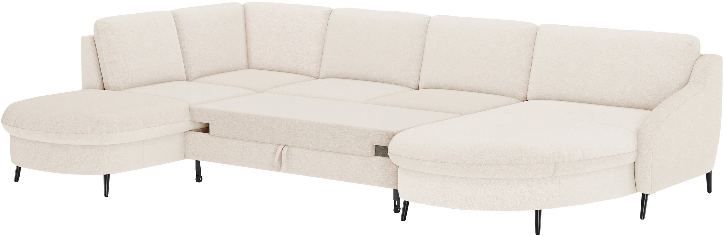 sit&more Wohnlandschaft »Soul U-Form«, wahlweise mit Bett und Bettkasten