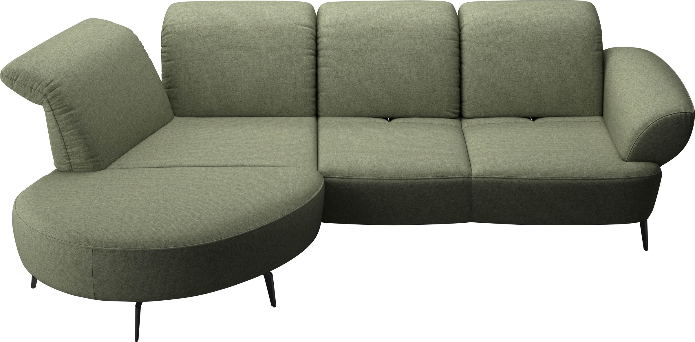 sit&more Ecksofa »Dance, L-Form, inkl. Sitztiefenverstellung« inkl. Click&S günstig online kaufen
