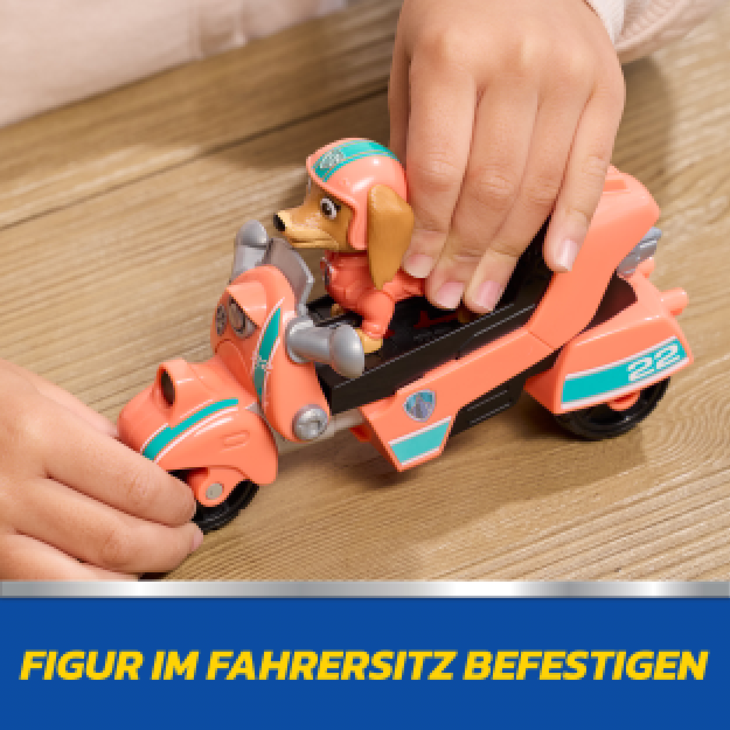 Spin Master Spielzeug-Auto »PAW Patrol - Liberty Rettungs-Motorrad«