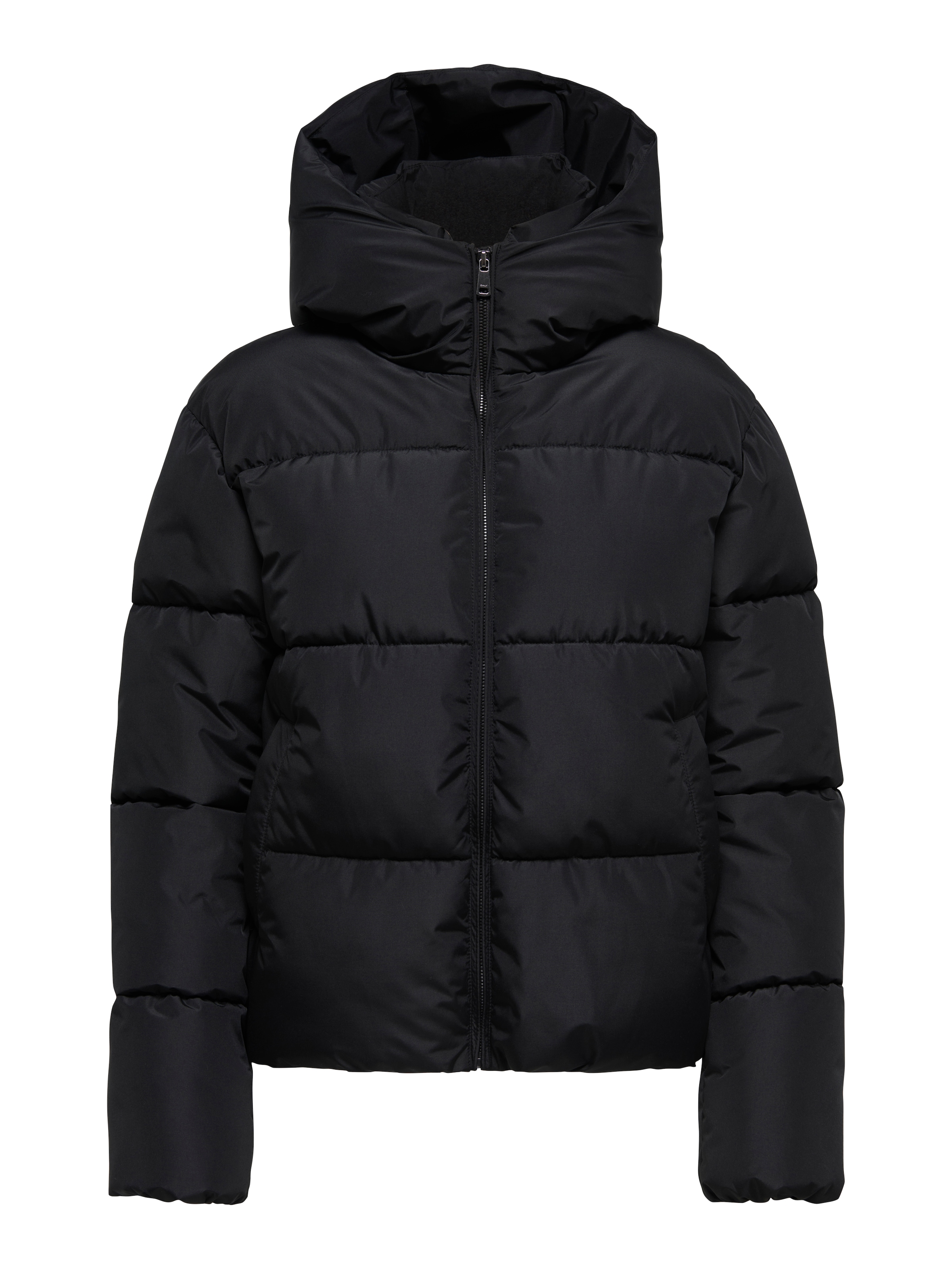 ONLY Steppjacke »ONLJUTA SHORT PUFFER OTW NOOS« mit Kapuze Kunstfaser