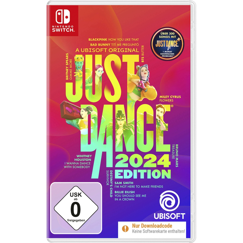 UBISOFT Spielesoftware »NSW Just Dance 2024 Edition (Code in a box)«, Nintendo Switch