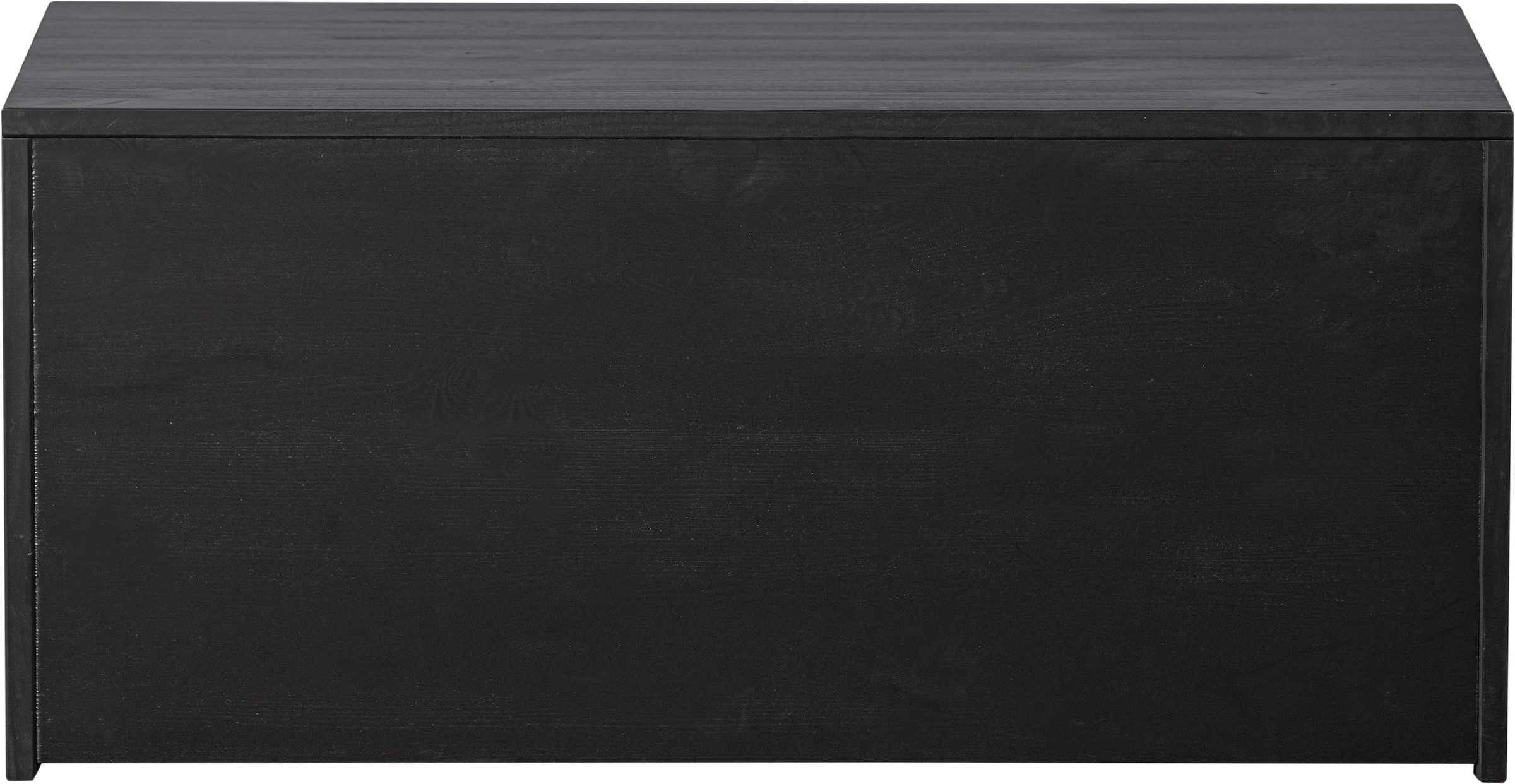 WOOOD Truhenbank »New Gravure Bunkbench«, mit grafischen Relieftüren auf Rollen, Breite 88 cm