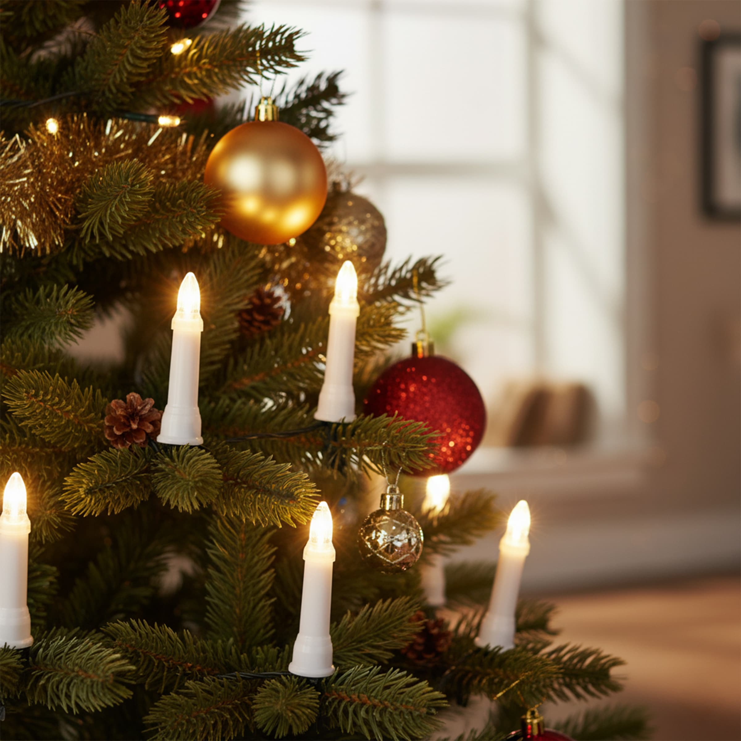 IC Winterworld LED-Christbaumkerzen 30 Stk.-flammig