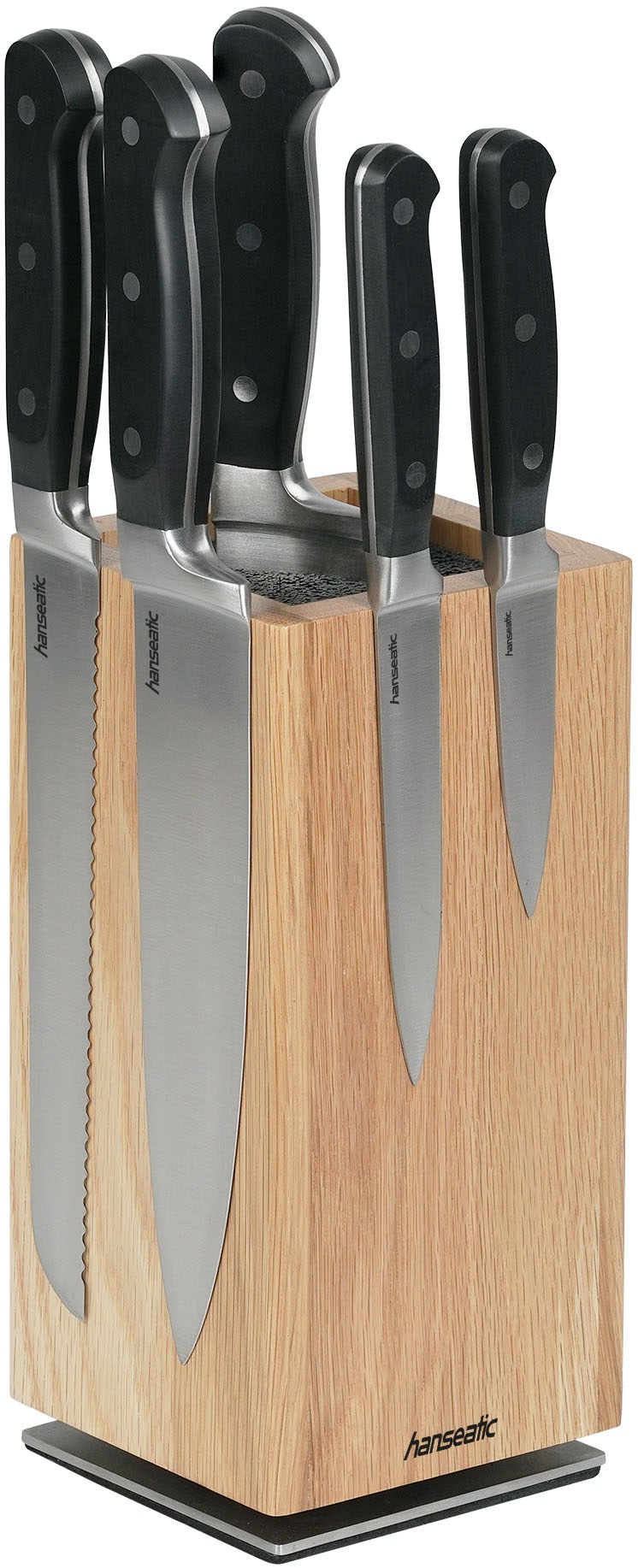 Hanseatic Magnet-Messerblock »hanseatic PREMIUM, aus Holz, Messerblock Set, günstig online kaufen
