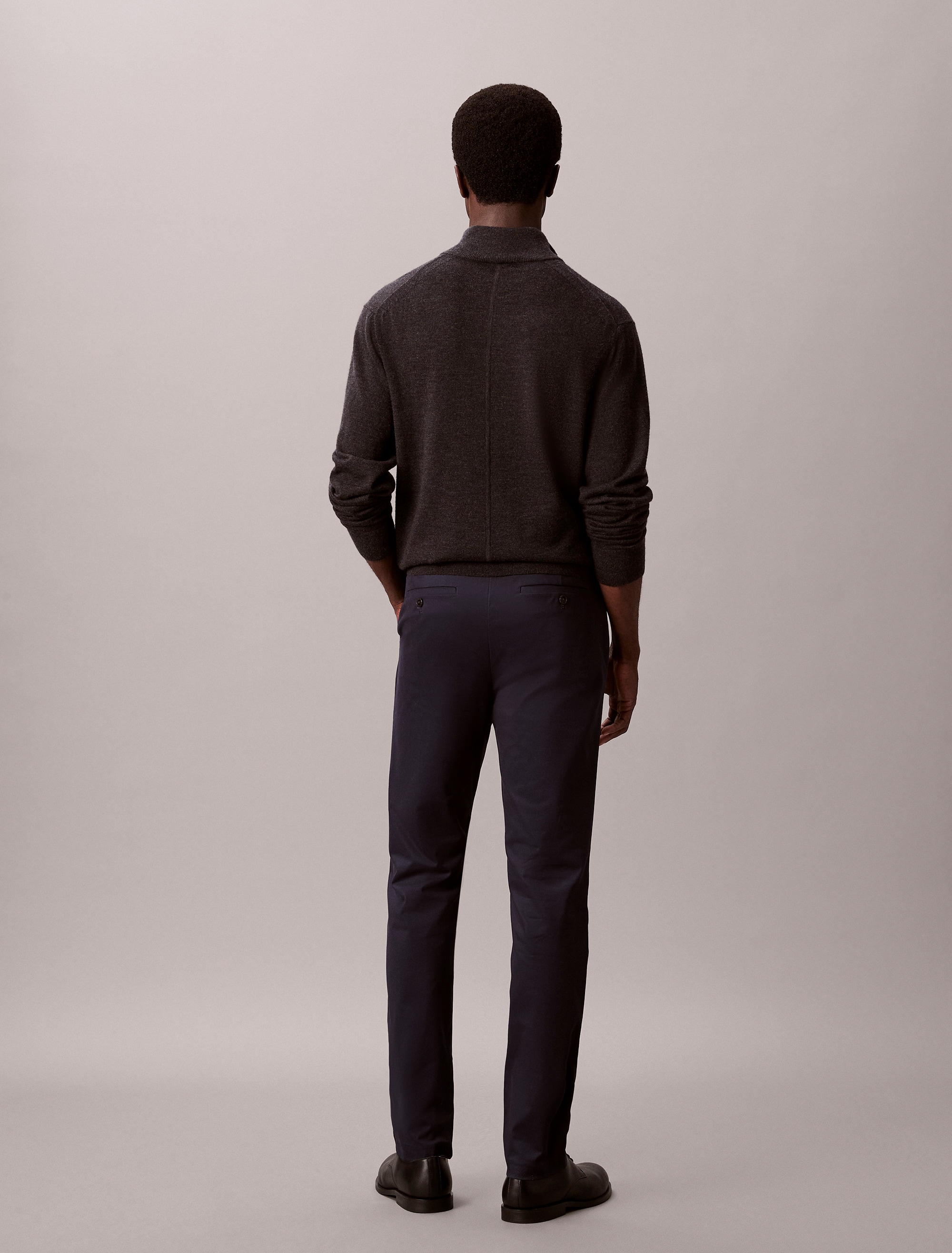 Calvin Klein Chinohose »SLIM SATEEN CHINO TROUSER«, slim fit