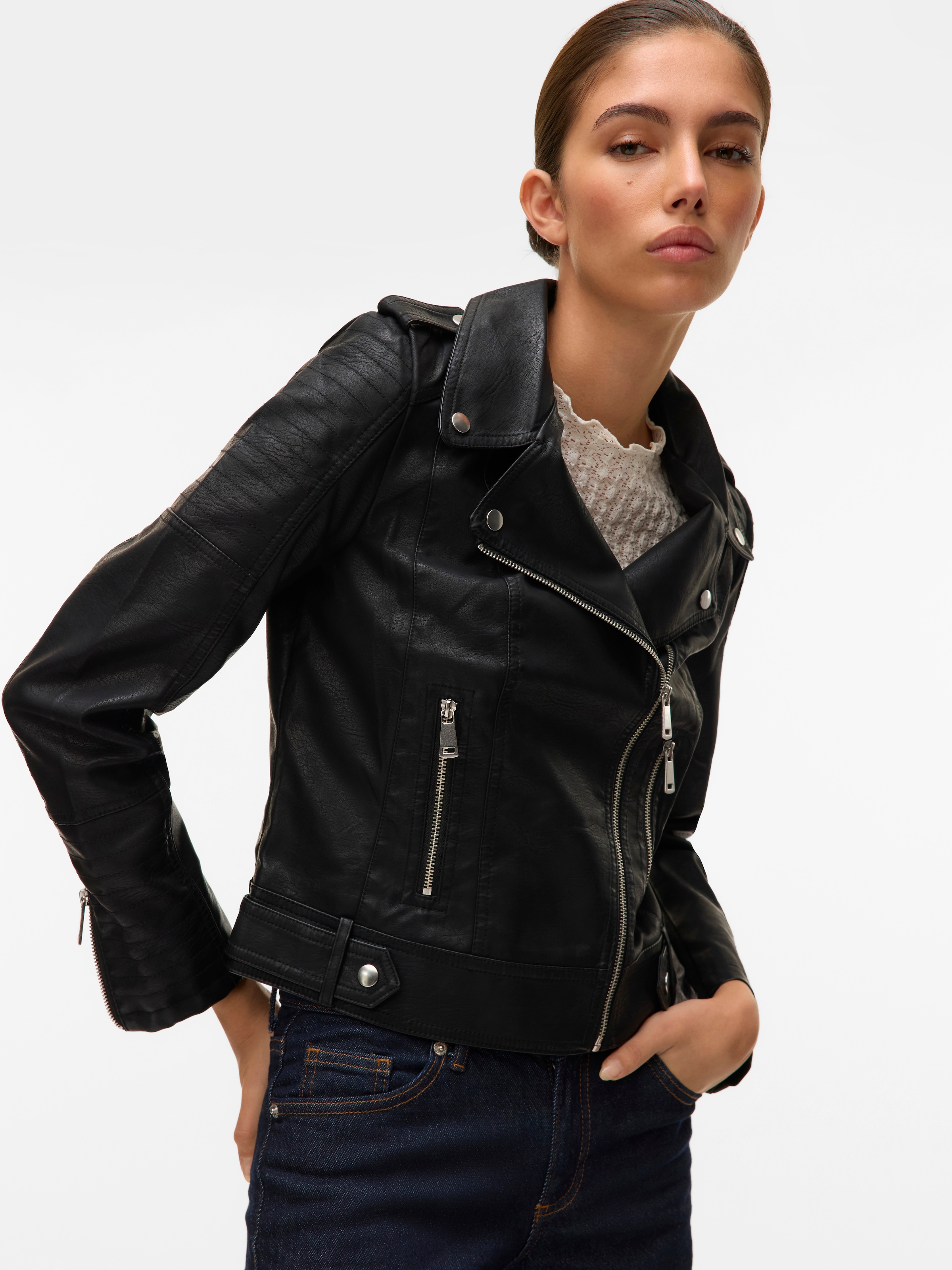 Vero Moda Lederimitatjacke »VMKERRI ULTRA«