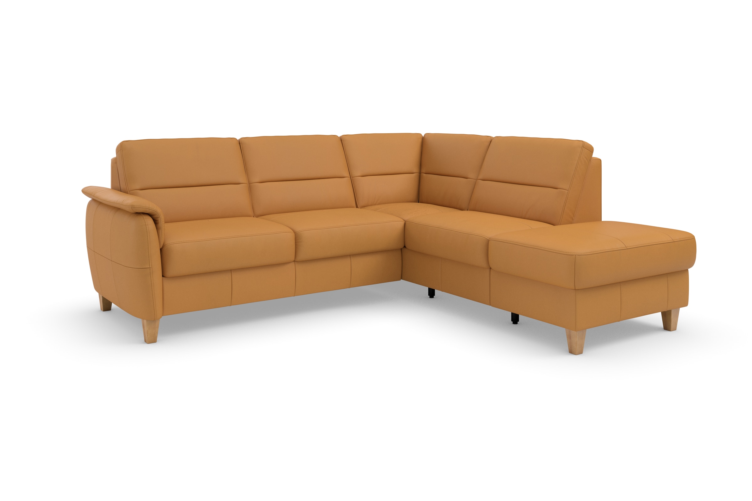 Home affaire Ecksofa »Palmera L-Form«, Federkern, wahlweise mit Bettfunktion und mit/ohne Stauraum