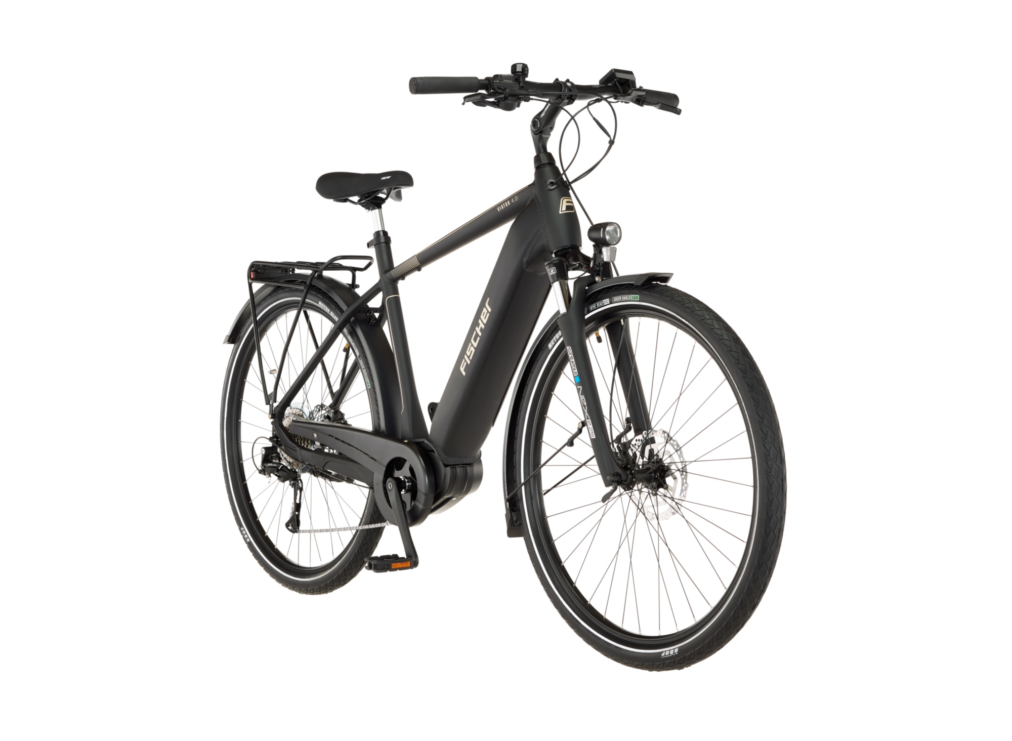 FISCHER Fahrrad »VIATOR 4.2i 630 55« 9 Gang Shimano Mittelmotor