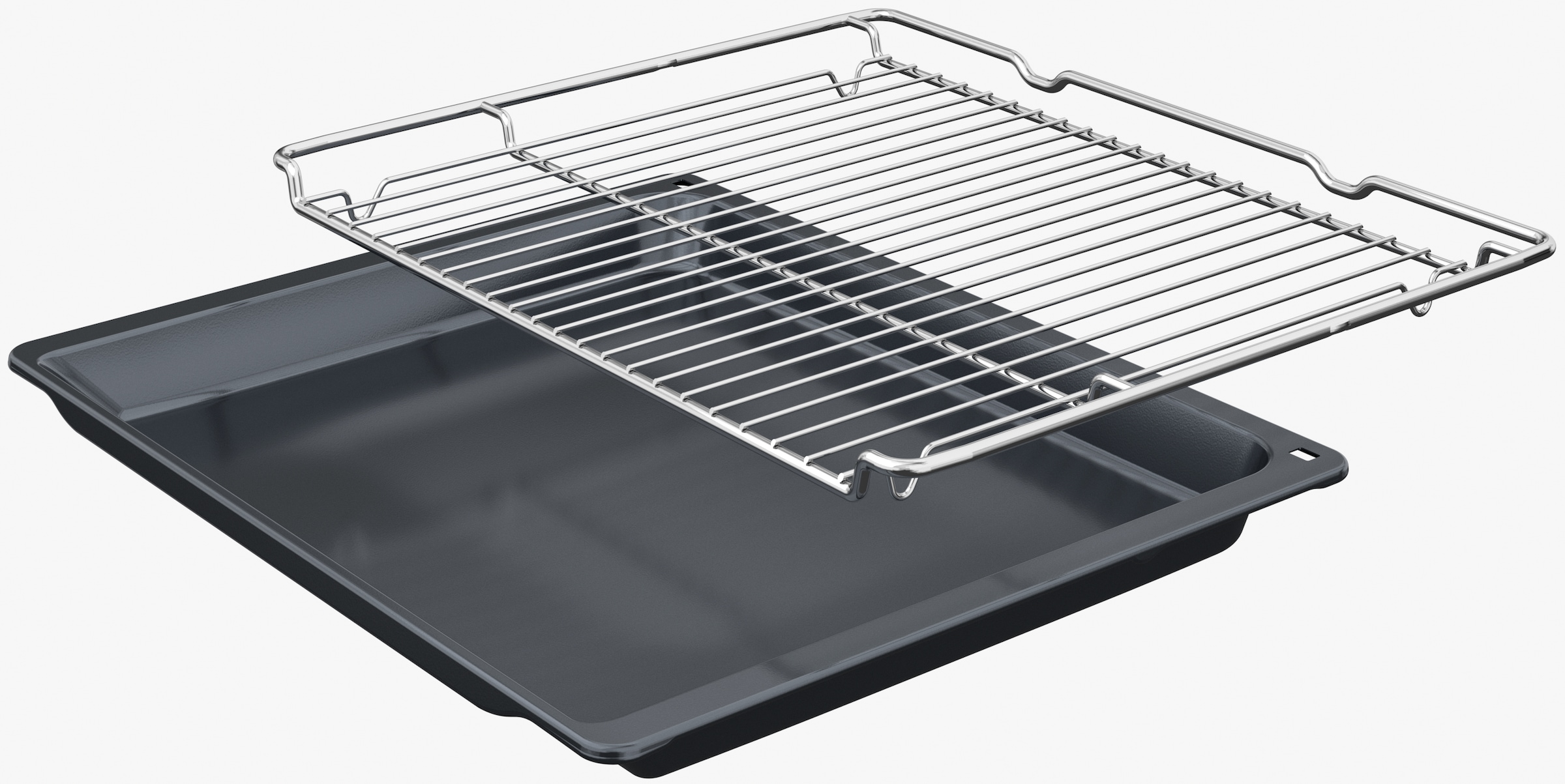Constructa Backofen-Set Eco-Line »CF4M61063«, mit Teleskopauszug nachrüstbar, Hydrolyse