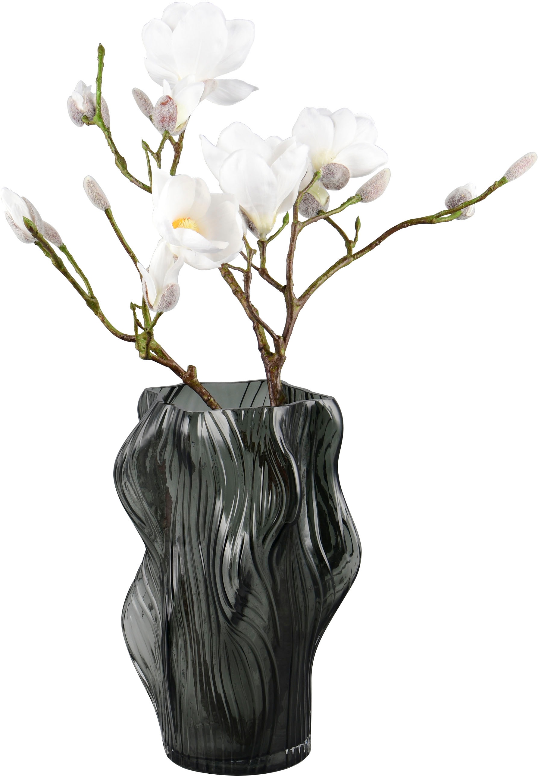 MIRRORS AND MORE Dekovase »VAPOR« Dekovase in außergewöhnlicher Form günstig online kaufen