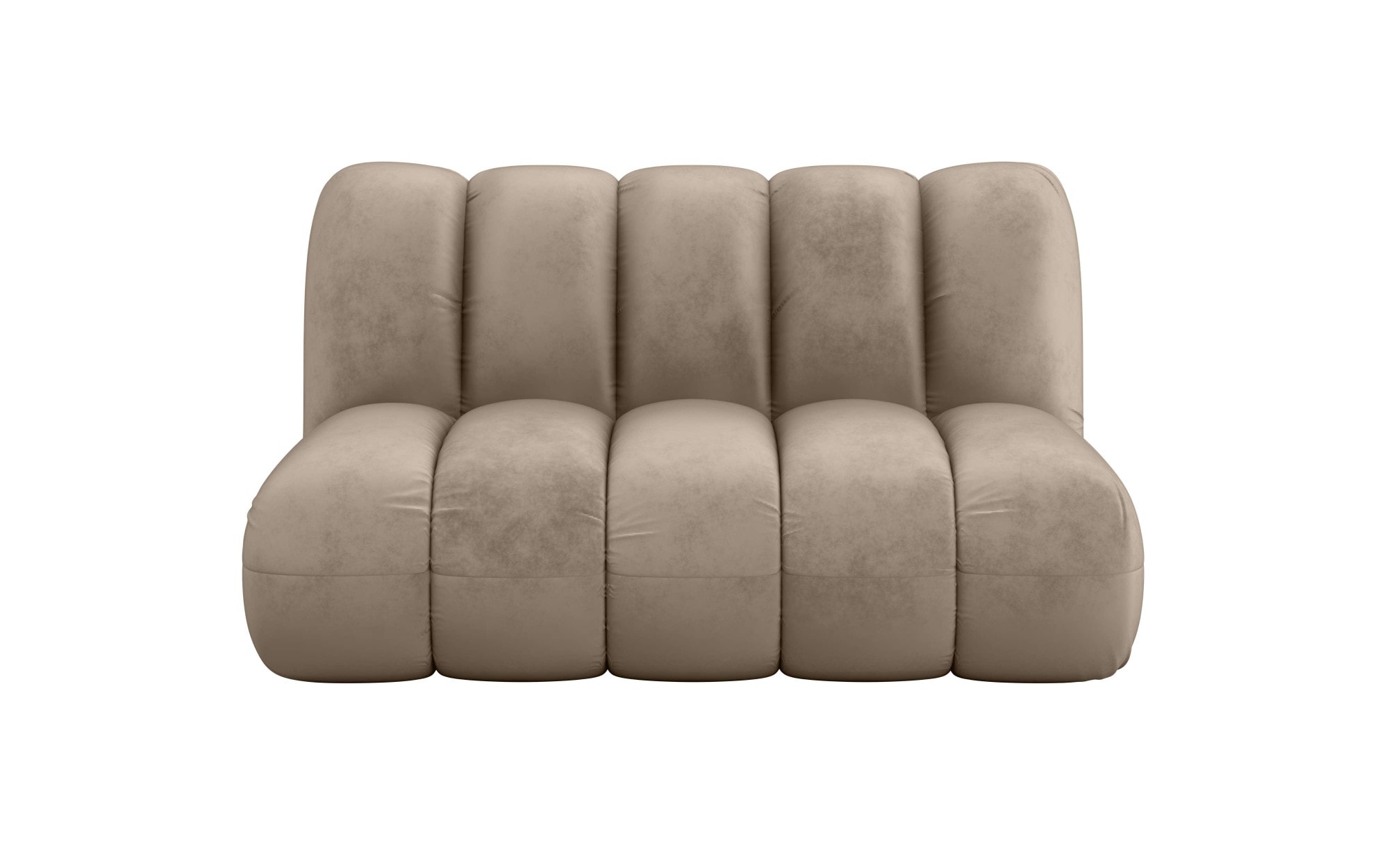 LeGer Home by Lena Gercke 2-Sitzer »Priya Designersofa, moderne Steppung, auch in Bouclé«, gemütlich und modern, B/T/H: 155/108/84 cm