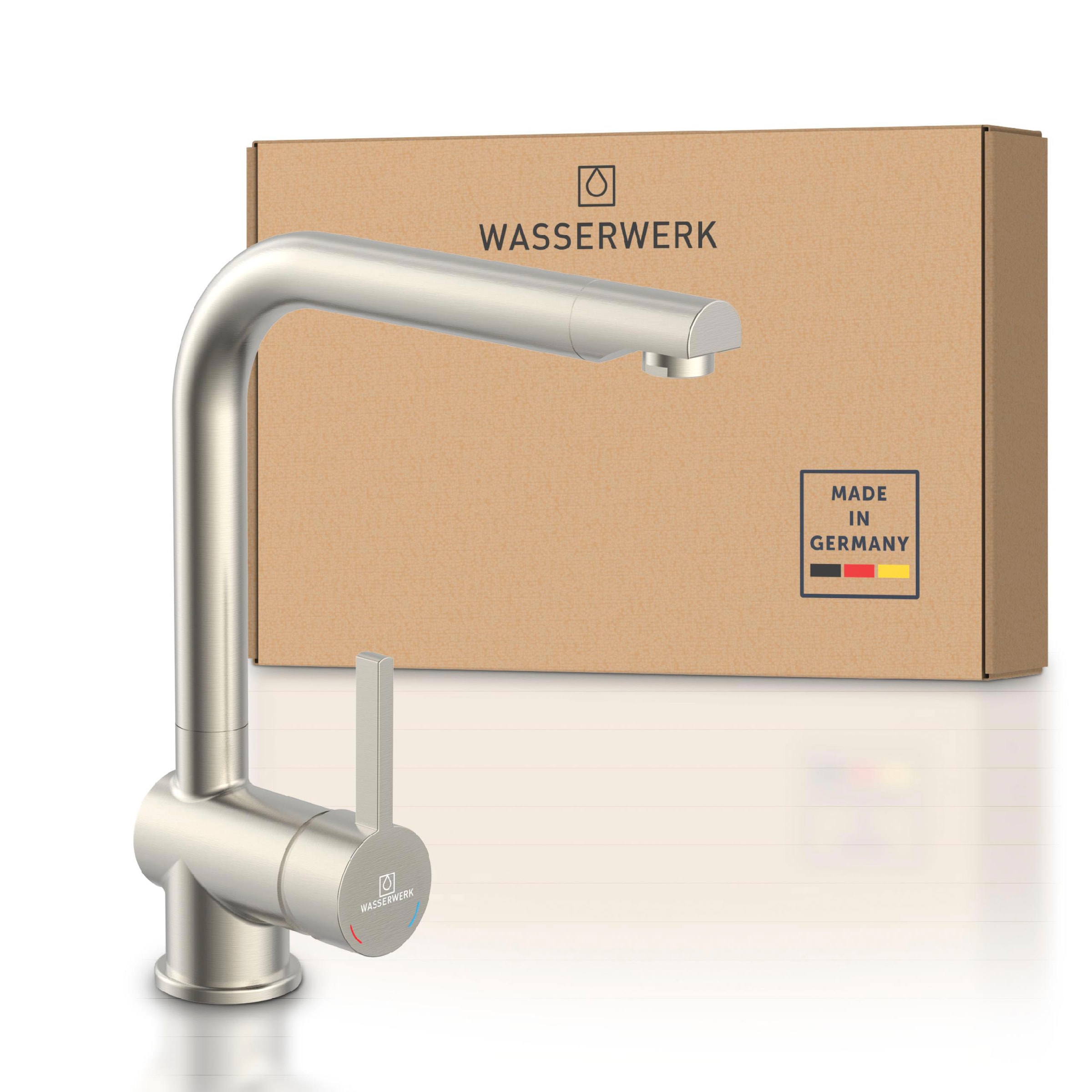 WASSERWERK Spültischarmatur »WK 4, Wasserhahn, Küche, Einhebelmischer«, 360 günstig online kaufen