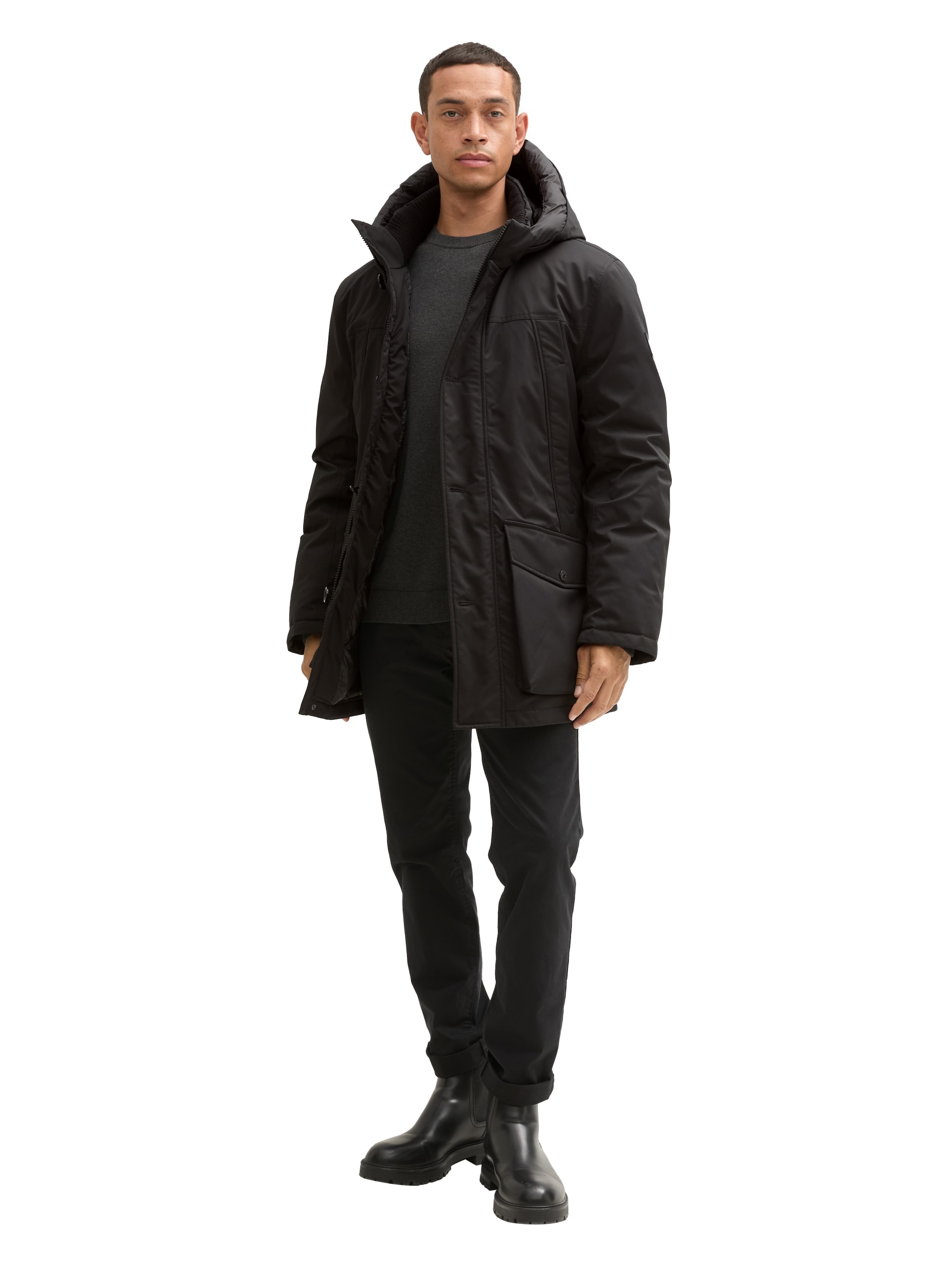 TOM TAILOR Parka, mit Kapuze, mit Kapuze
