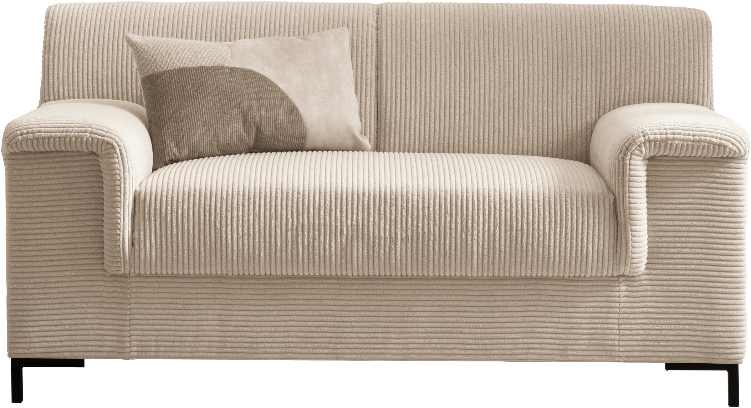 INOSIGN 1,5-Sitzer »Jamie 2 B/T/H: 144/81/76 cm, auch in Cord«, zeitlos, mo günstig online kaufen