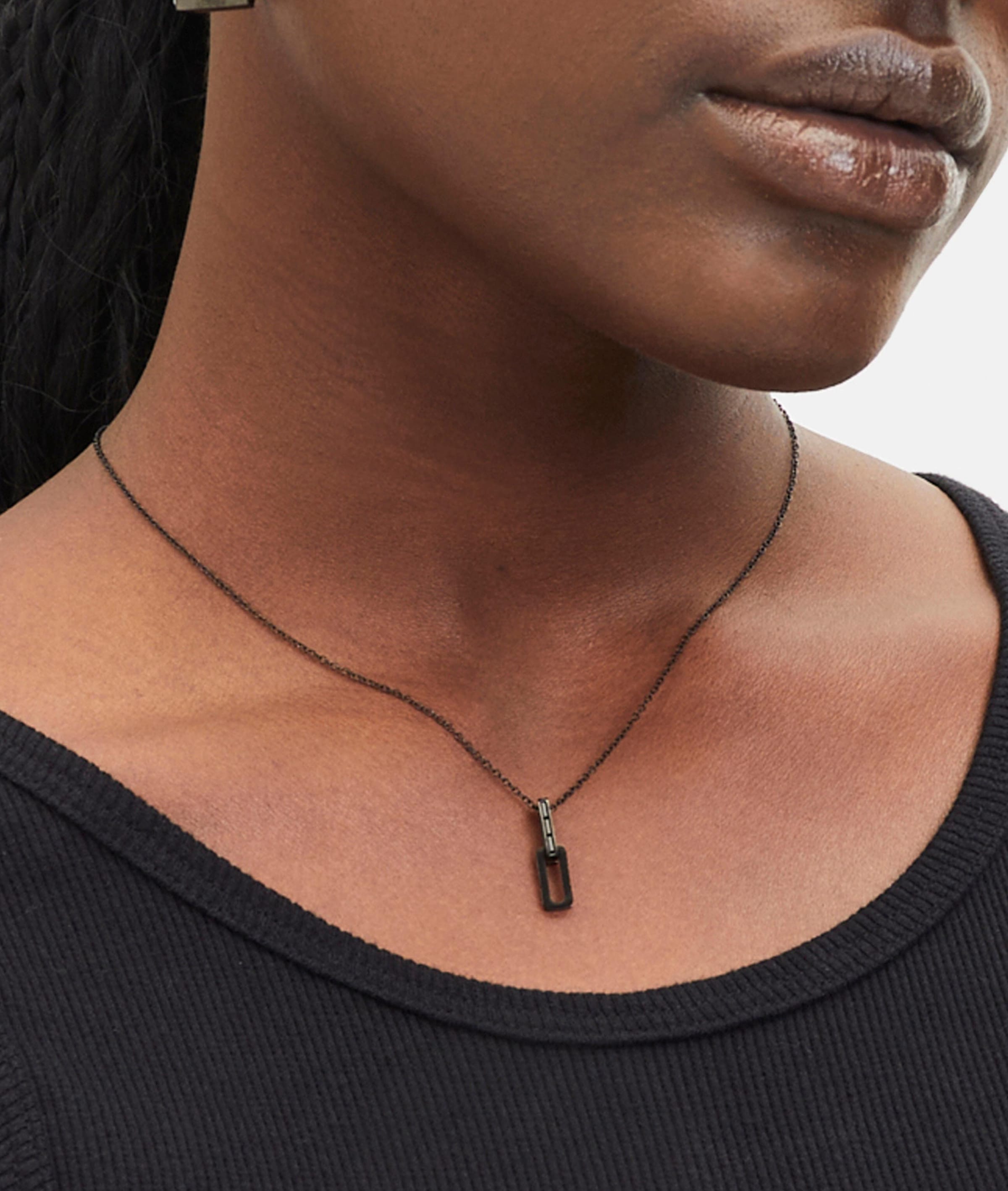 Liebeskind Berlin Kette mit Anhänger »Schmuck Edelstahl Halskette The Festive Mini Link Sparkle«, mit Zirkonia (synth.)