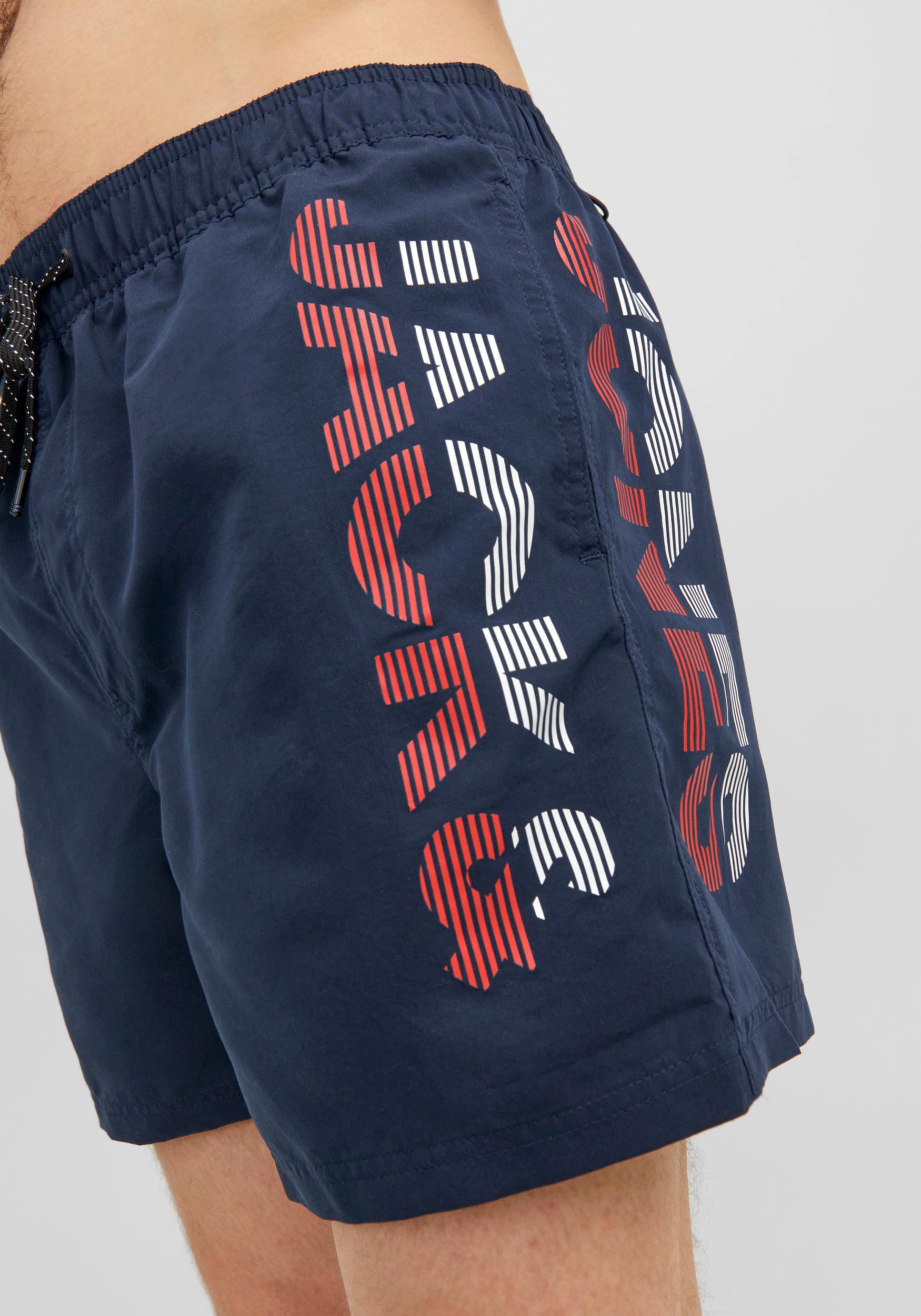 4. Bild von Jack & Jones Badeshorts »JPSTFIJI JJSWIM SPLICELOGO LY SN«