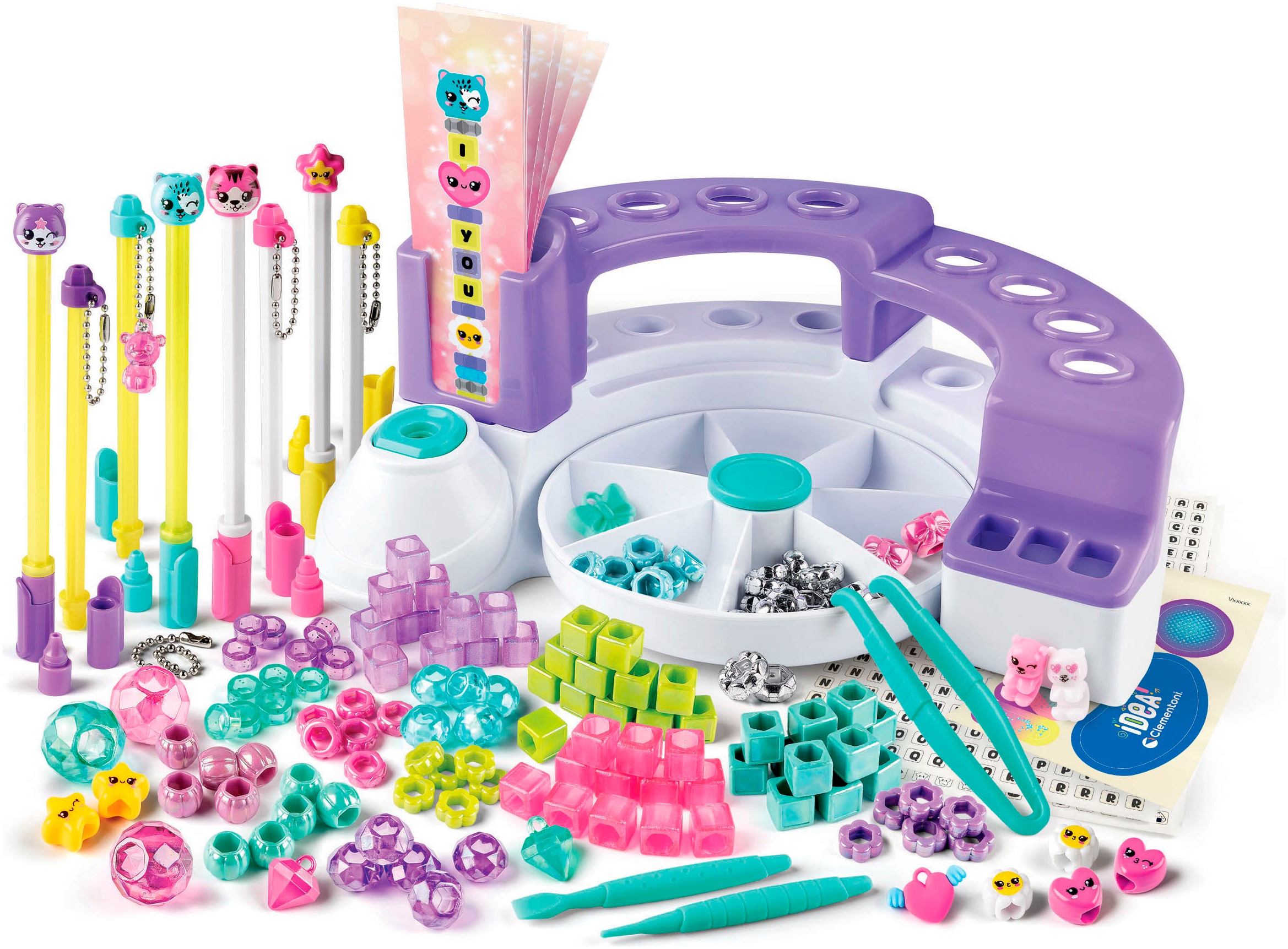 Clementoni® Kreativset »Idea, Mein Nachrichten-Stift Atelier«