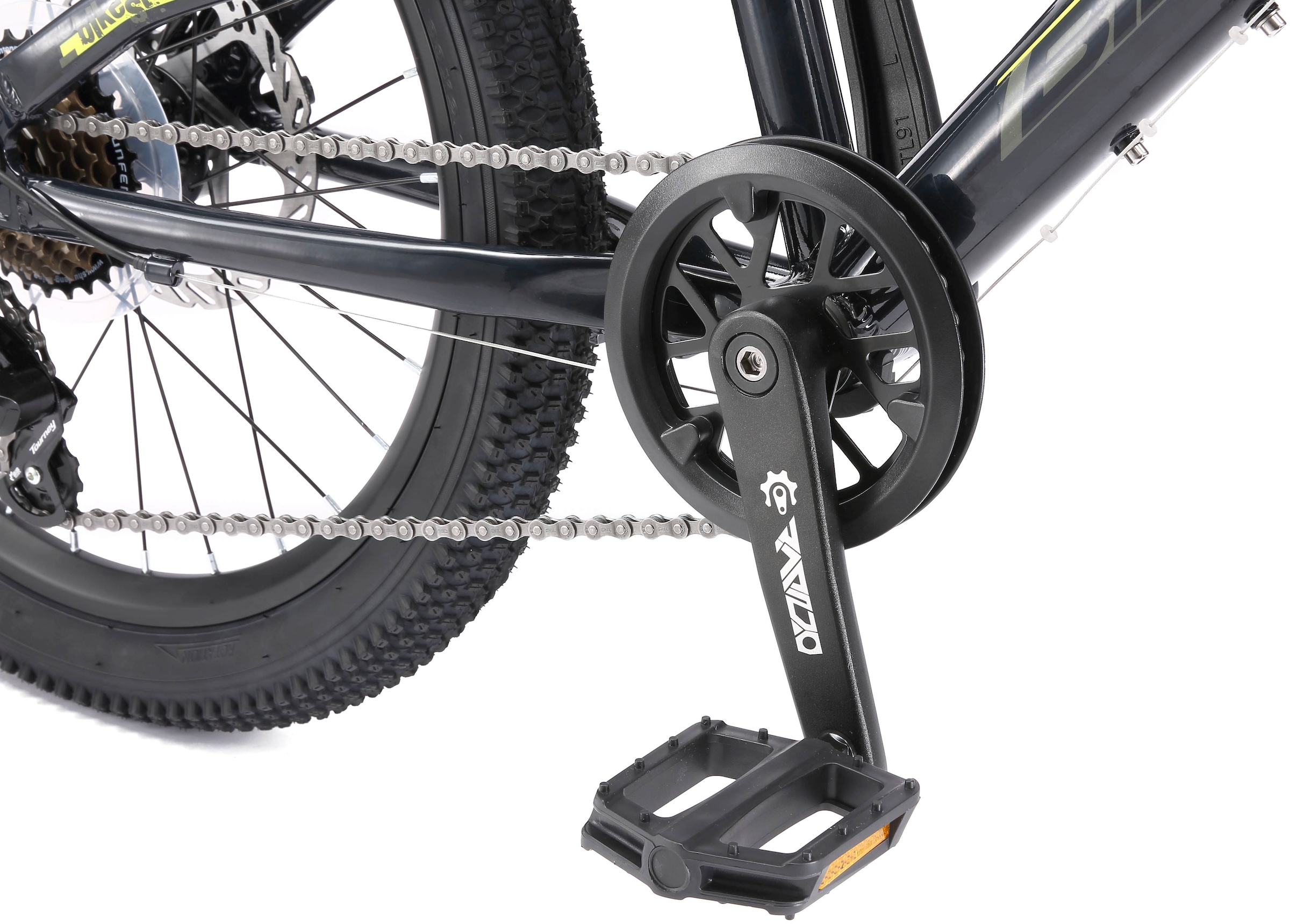 Bikestar Jugendfahrrad 7 Gang Shimano RD-TY21 Schaltwerk Kettenschaltung