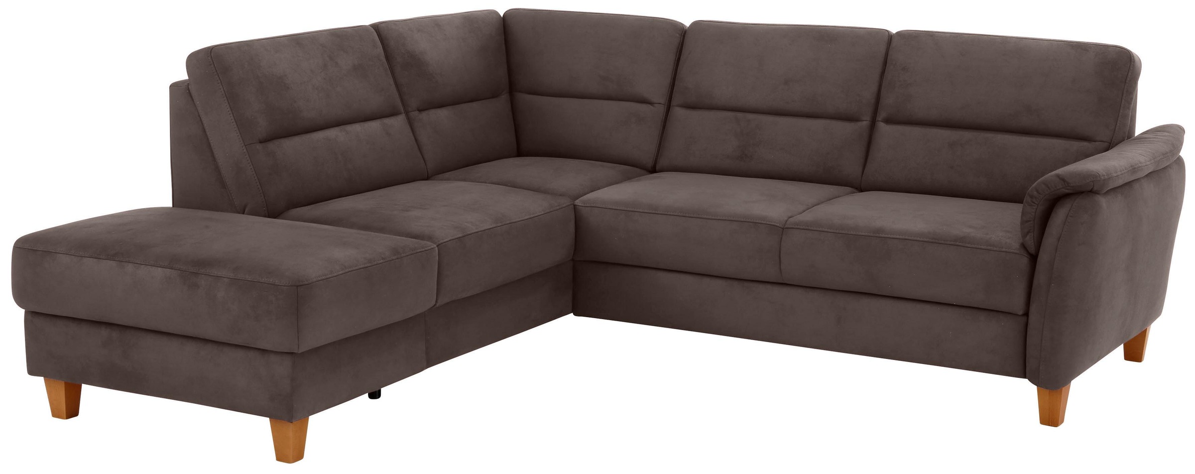 Home affaire Ecksofa »Palmera L-Form«, Federkern, wahlweise mit Bettfunktio günstig online kaufen